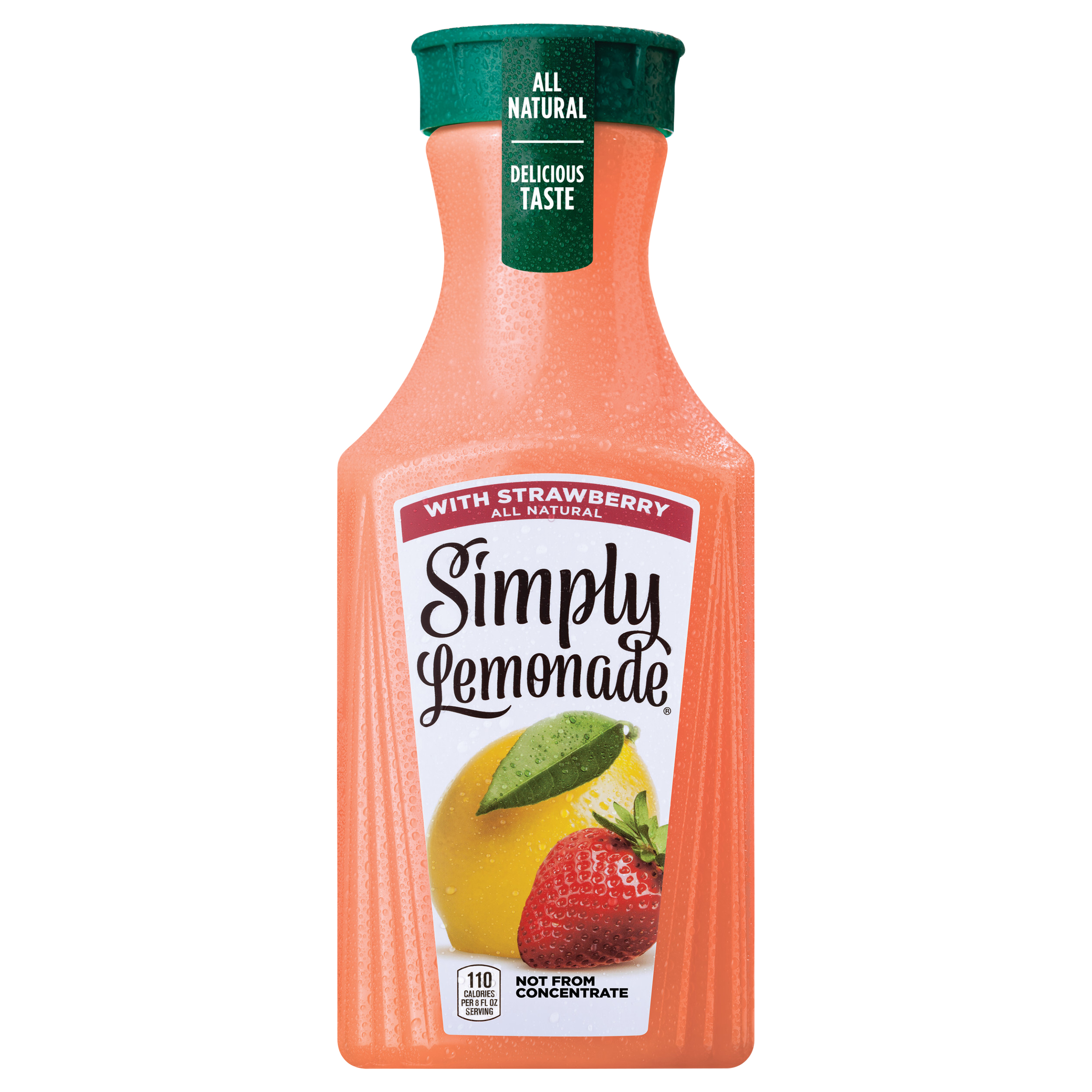 Simply Lemonade w/ Strawberry Bottle,