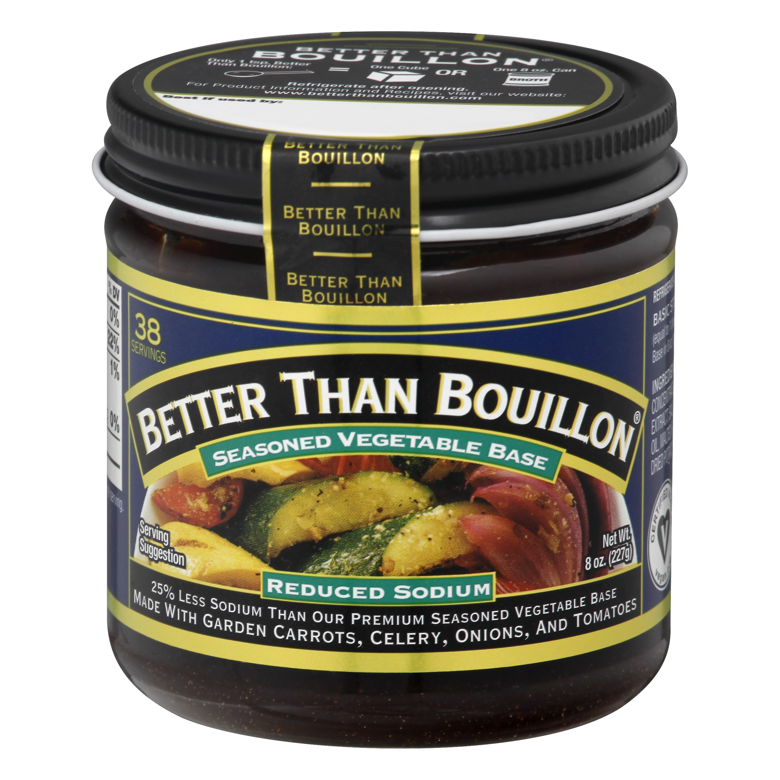 Better Than Bouillon Reduced Sodium Seasoned Vegetable Base