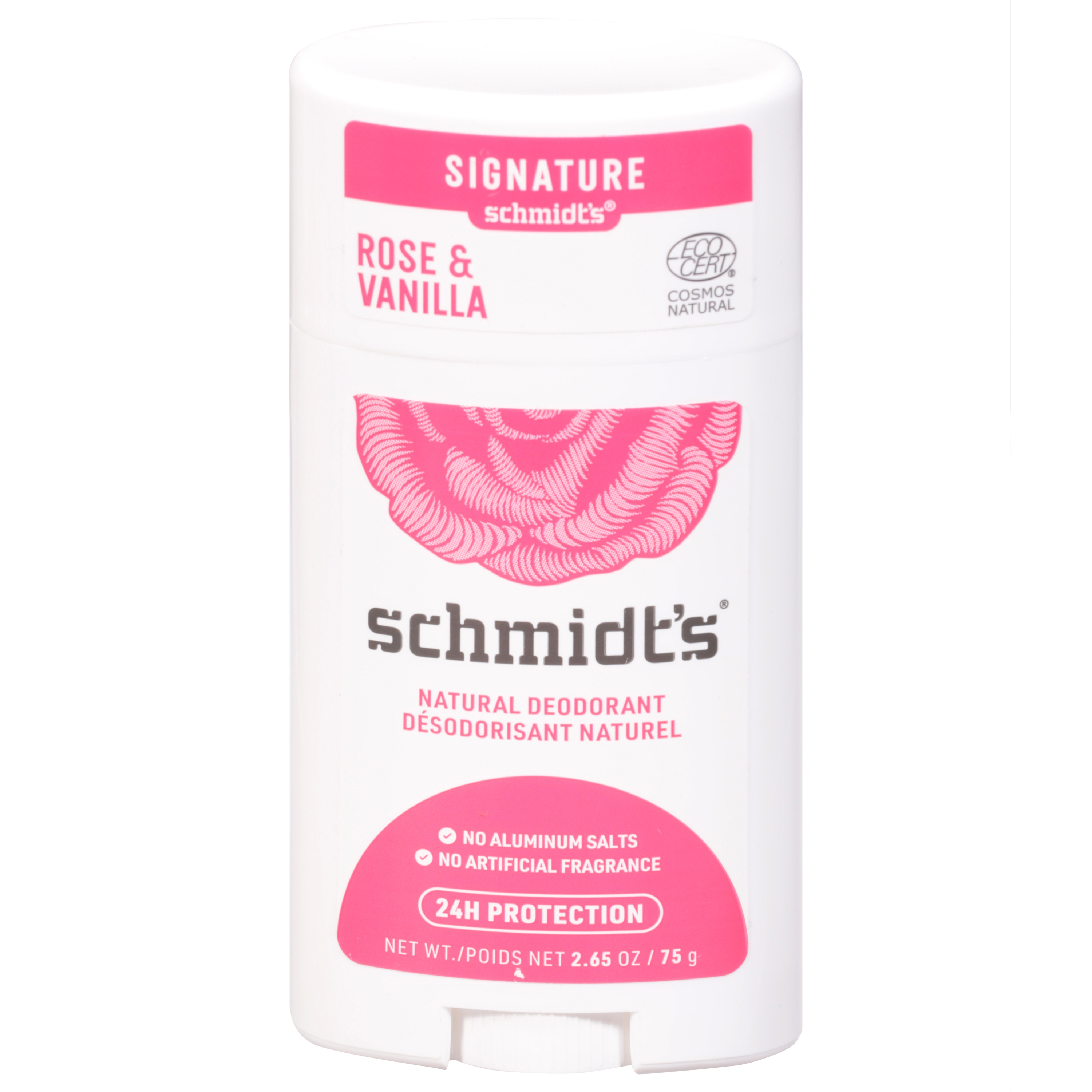 Schmidt's Signature Natural Rose & Vanilla Deodorant