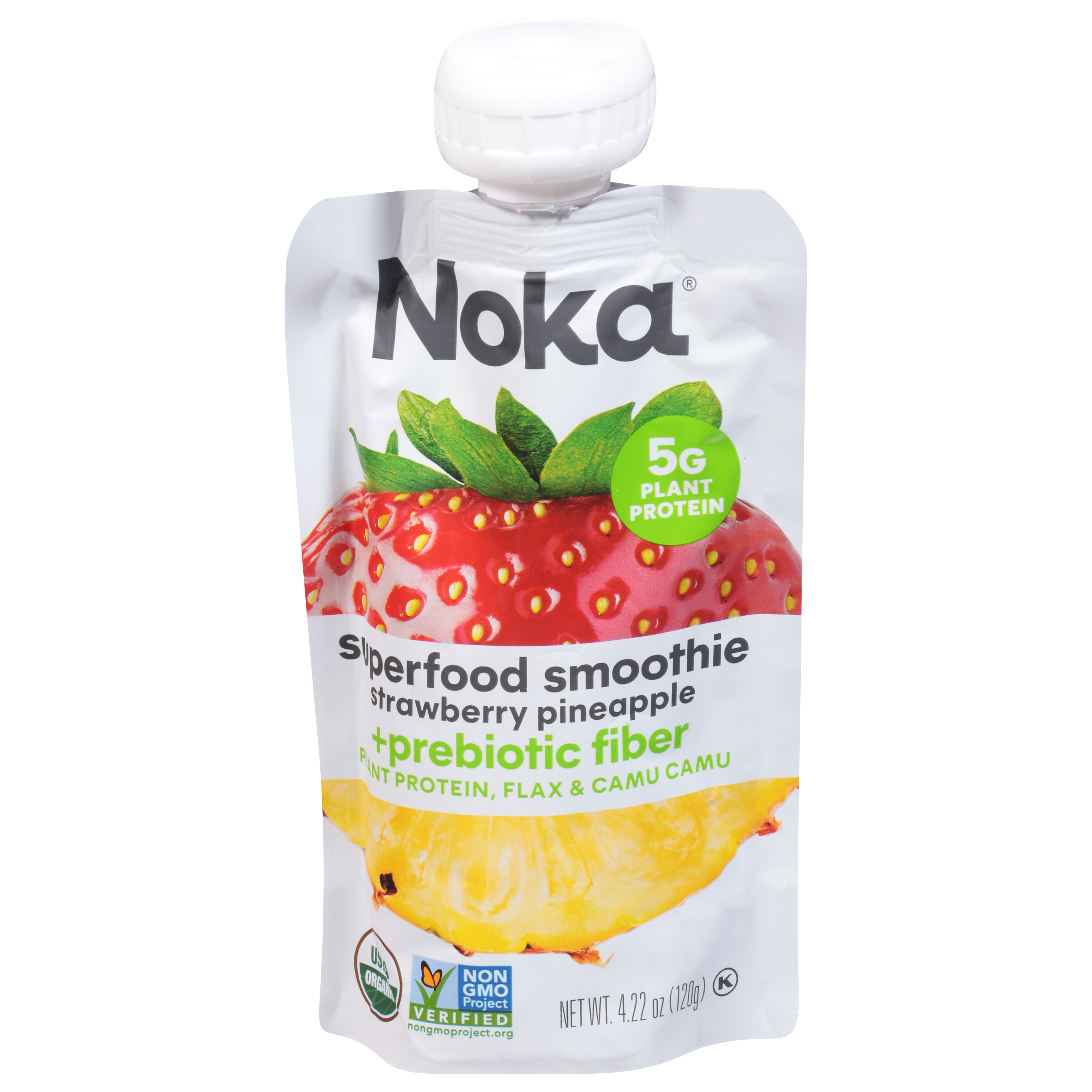 Noka Strawberry Pineapple Superfood Smoothie