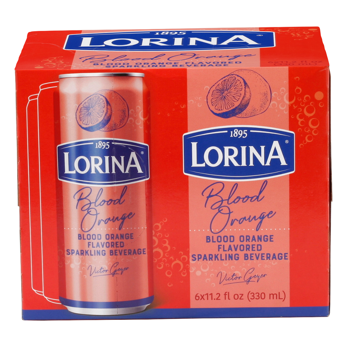 Lorina Sparkling Blood Orange Flavored Bevrage
