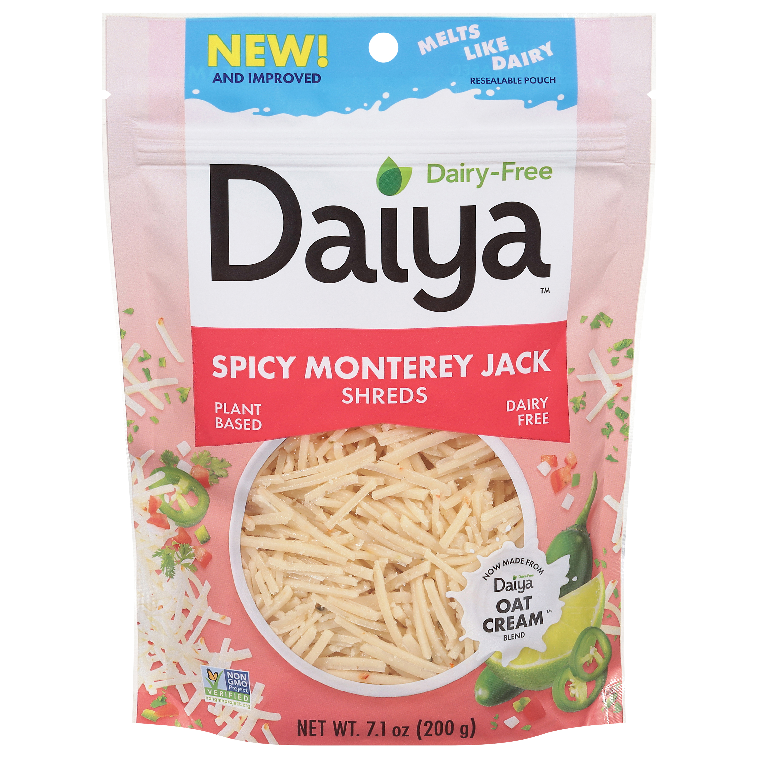 Daiya Shreds Spicy Monterey Jack Cheese