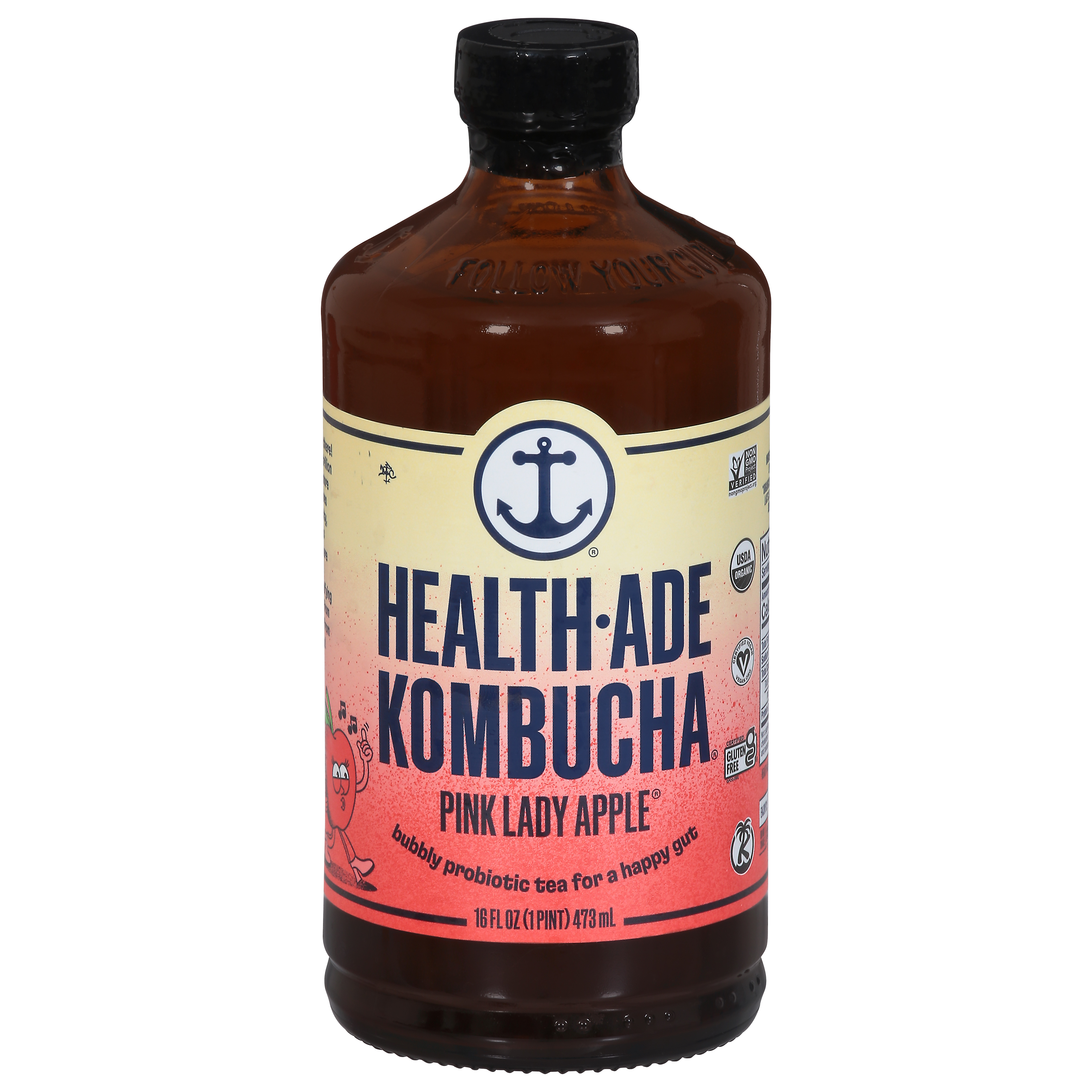 Health-Ade Pink Lady Apple Kombucha