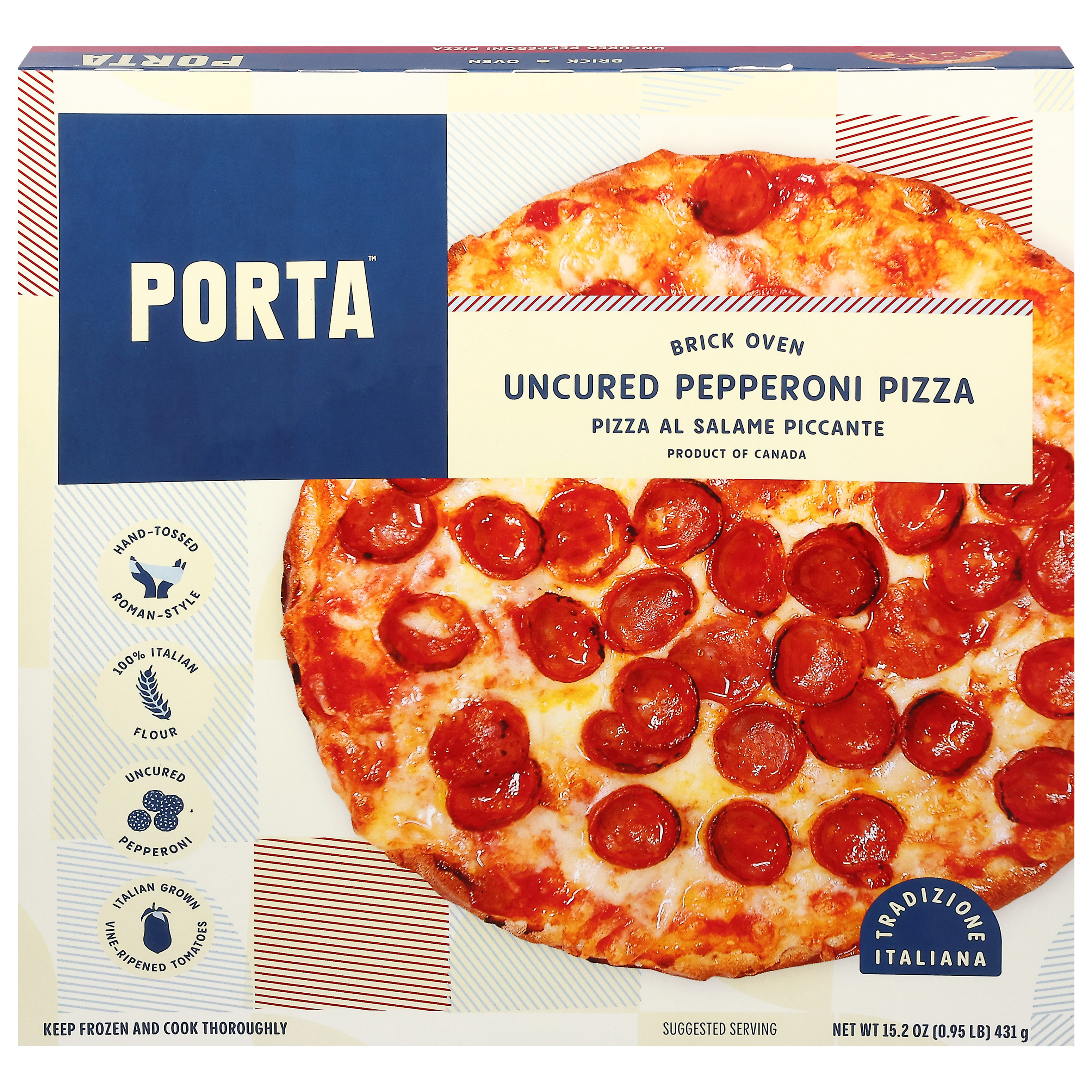 Porta Pizza Pepperoni 12 Inch