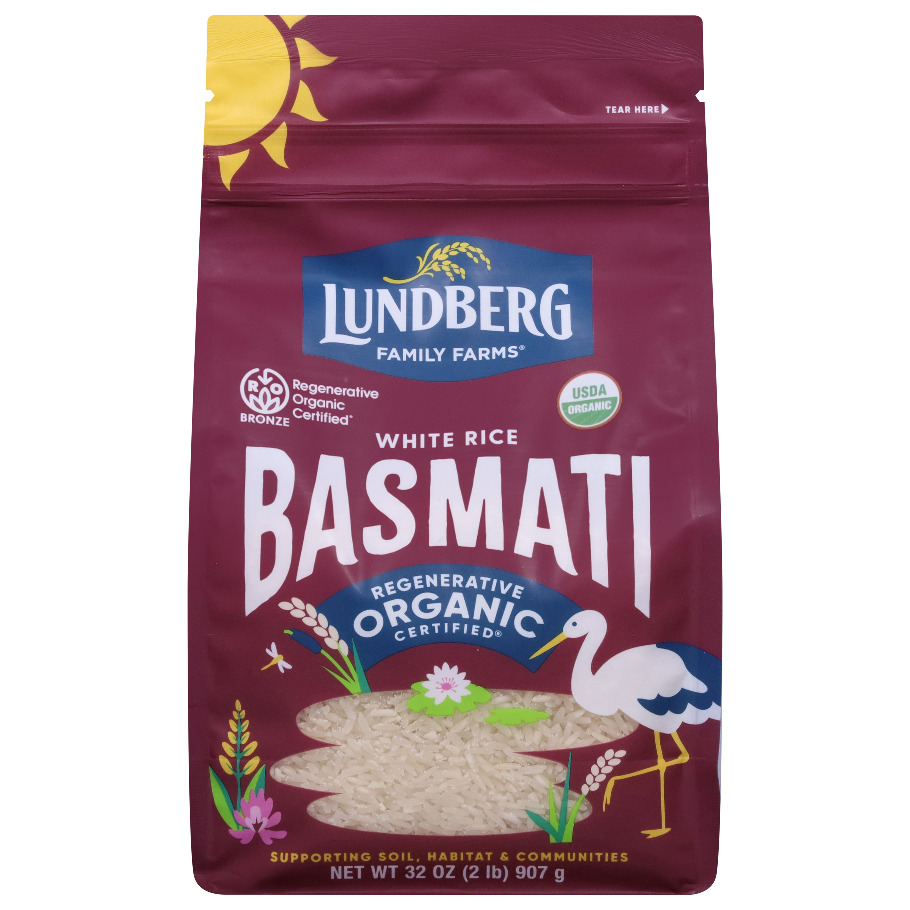 Lundberg Family Farms Organic Basmati White Rice