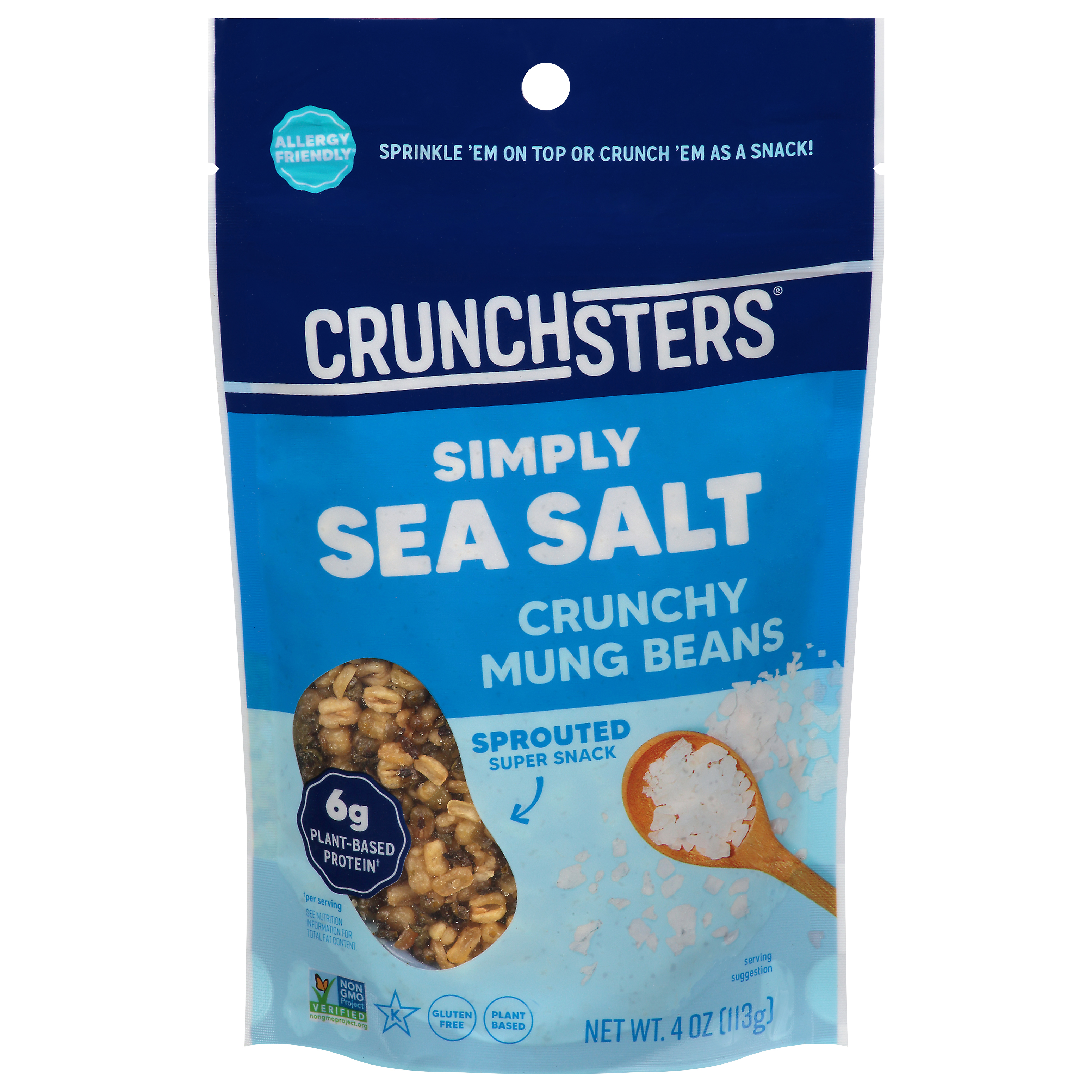 Crunchsters Crunchy Simply Sea Salt Mung Beans