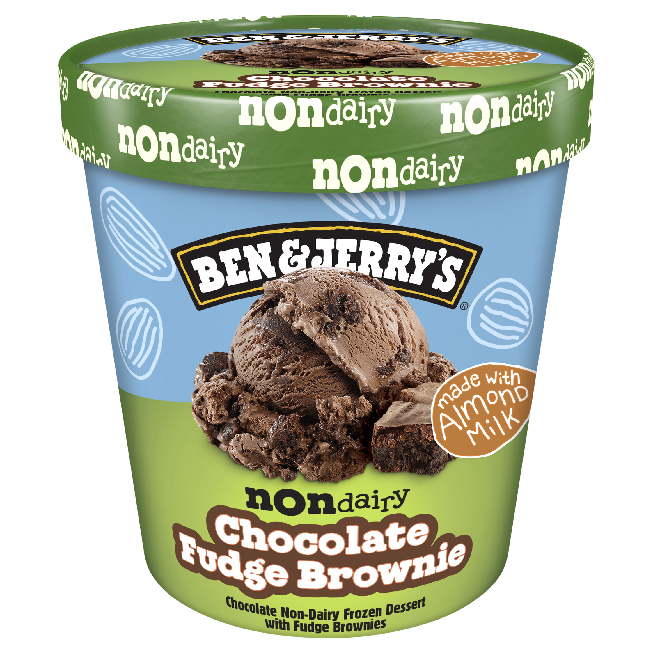 Ben & Jerry's Dairy Free Chocolate Fudge Brownie Non-Dairy Frozen Dessert