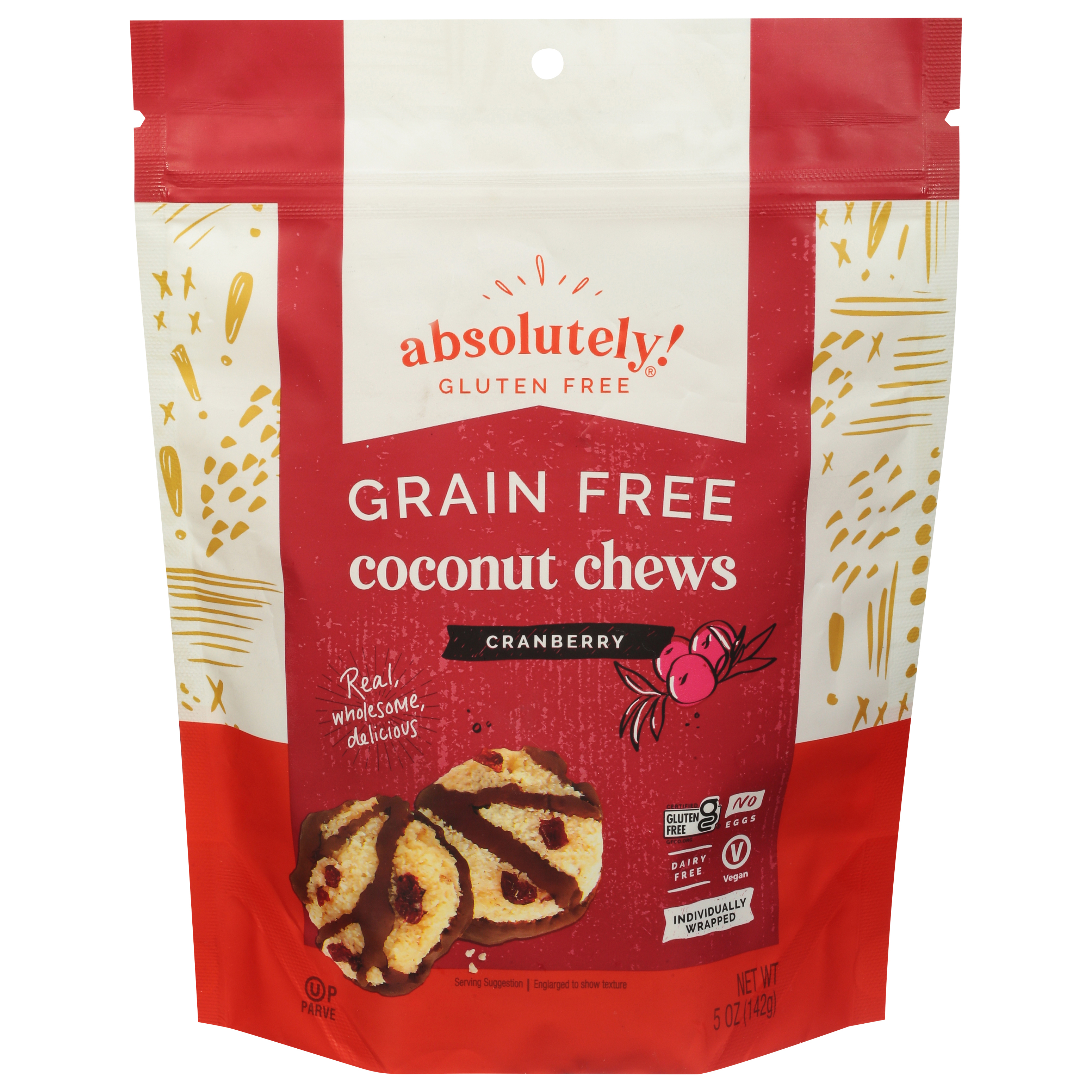 Absolutely! Gluten Free Grain Free Cranberry Coconut Chews