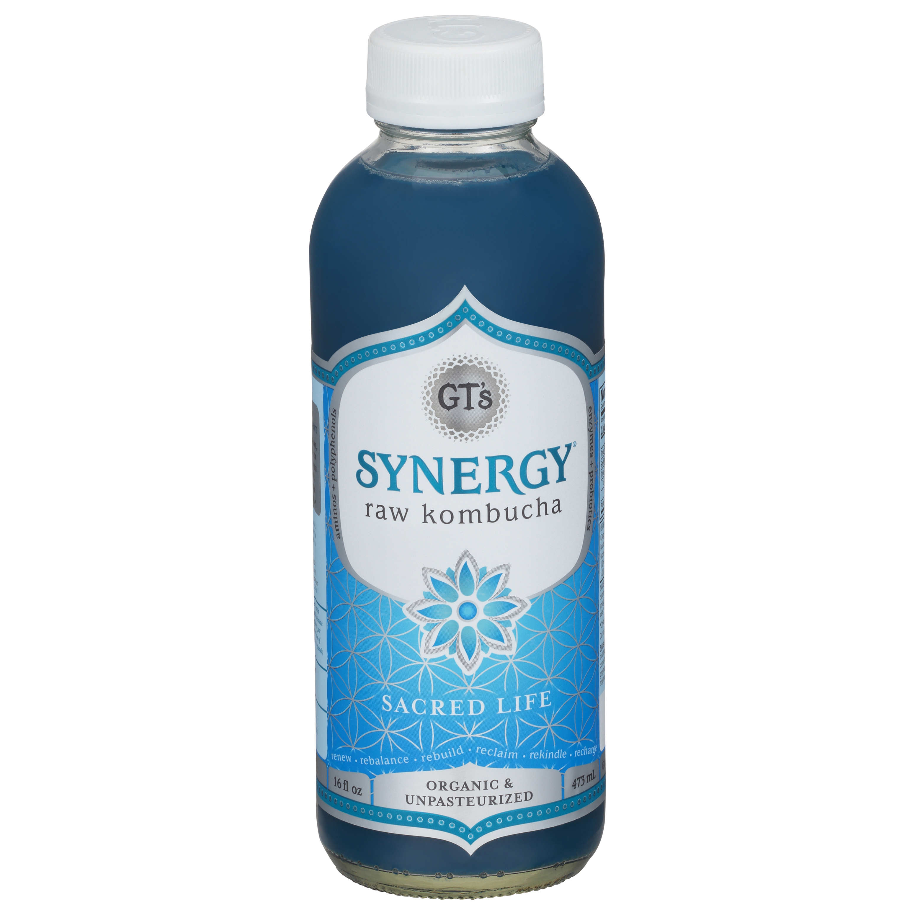 GT's Synergy Sacred Life Raw Kombucha