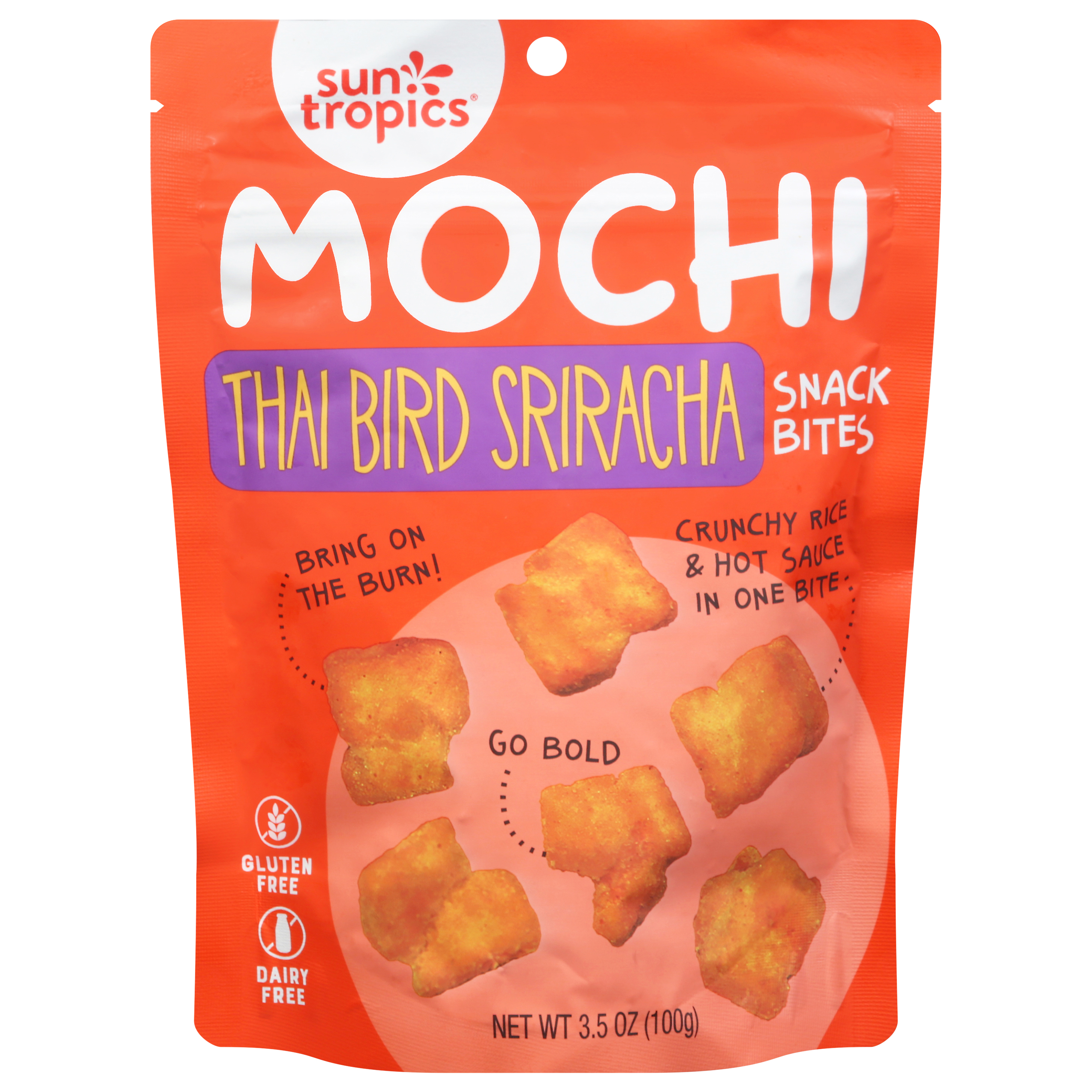 Sun Tropics Thai Bird Sriracha Mochi Snack Bites