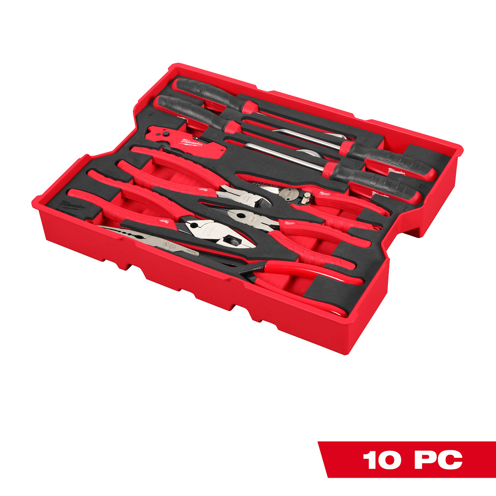 Product image for MILW 48-22-0159 10pc Pliers & Pick