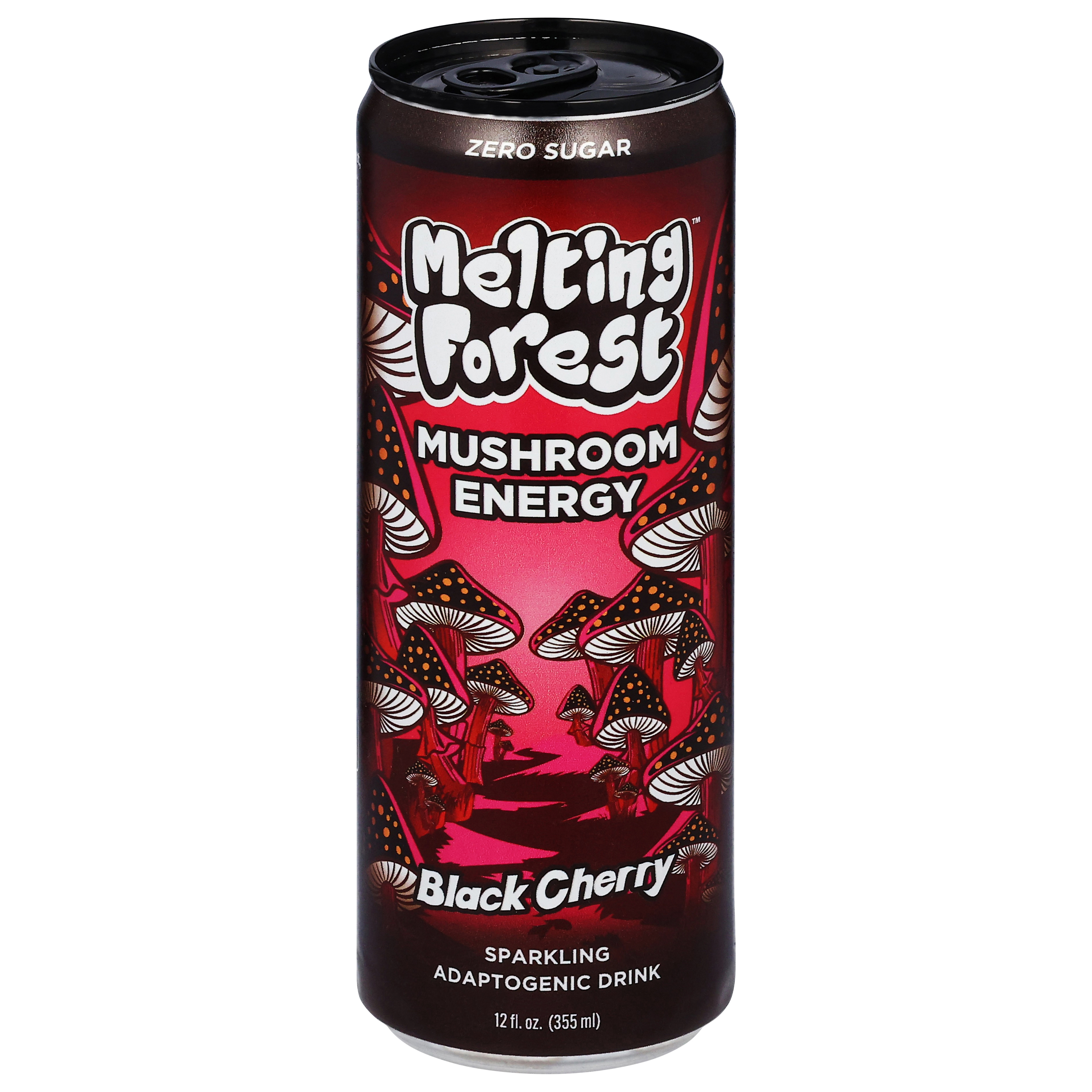 Melting Forest Sparkling Black Cherry Adaptogenic Drink