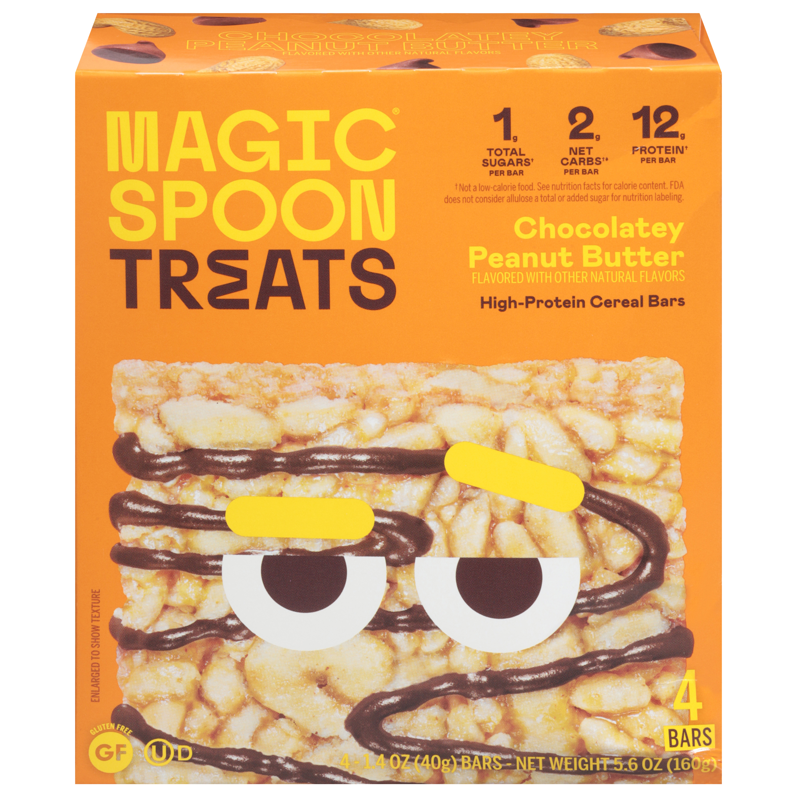 Magic Spoon High-Protein Chocolatey Peanut Butter Cereal Bars