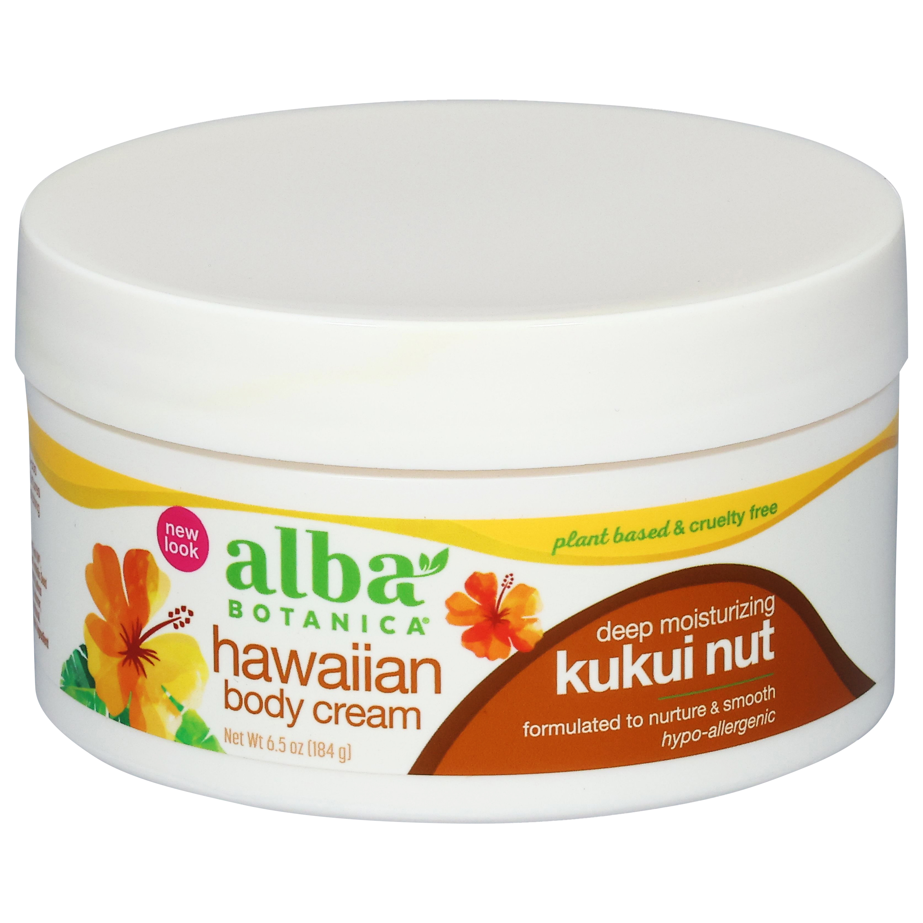 Alba Botanica Hawaiian Kukui Nut Body Cream