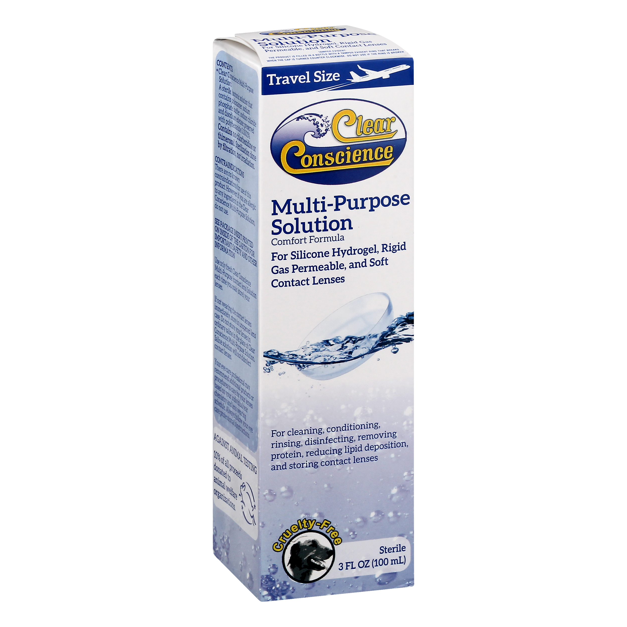Clear Conscience Travel Size Multi-Purpose Solution