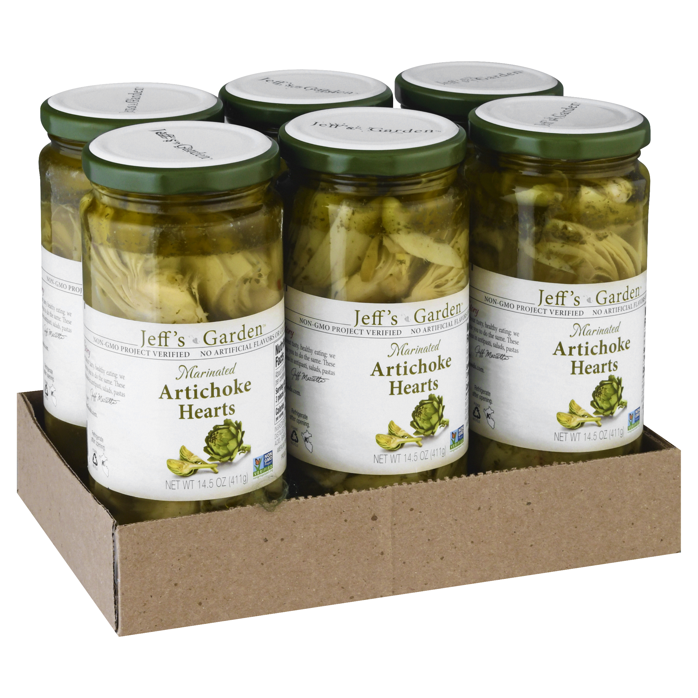 Jeff's Garden Marinated Artichoke Hearts