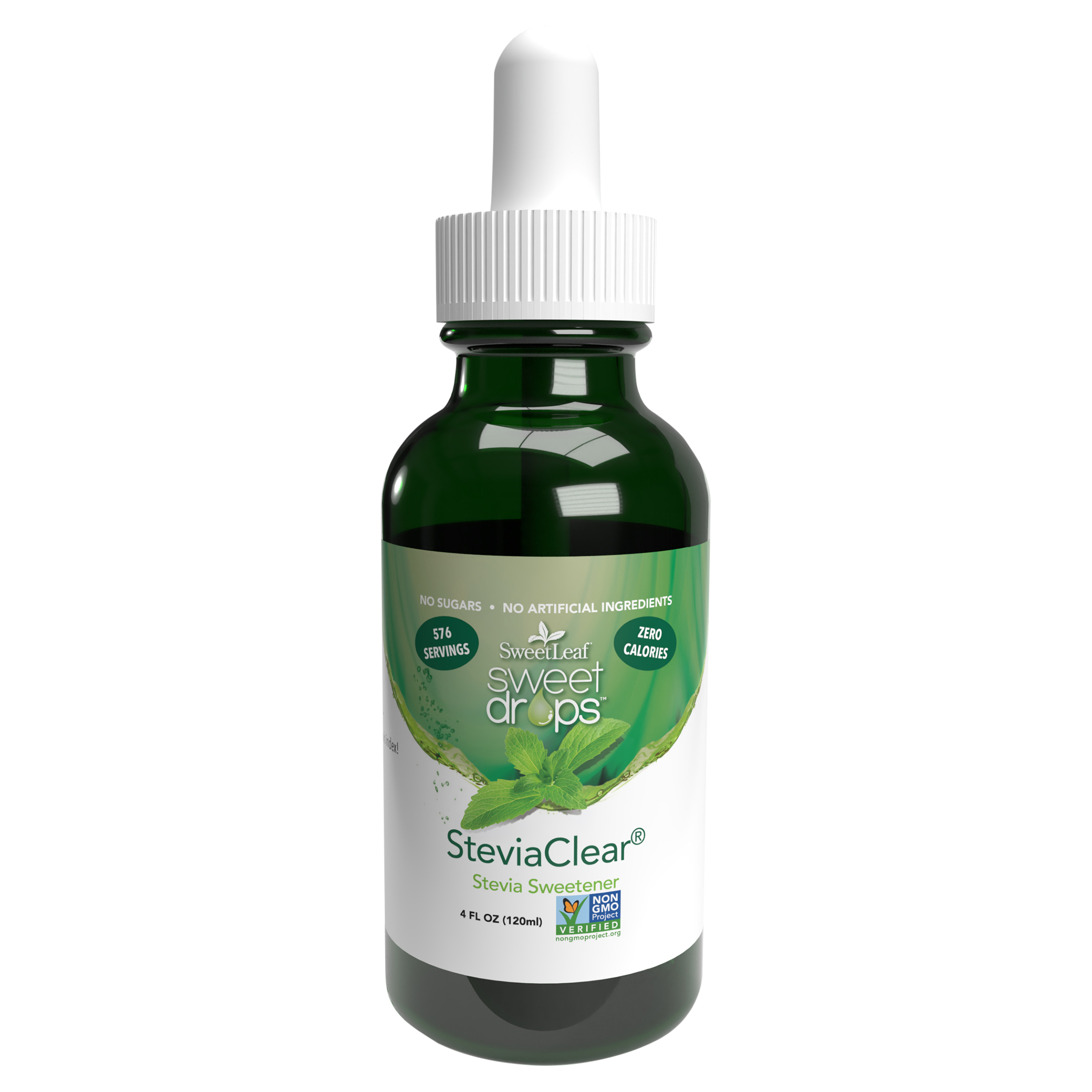 SweetLeaf Sweet Drops SteviaClear Stevia Sweetener
