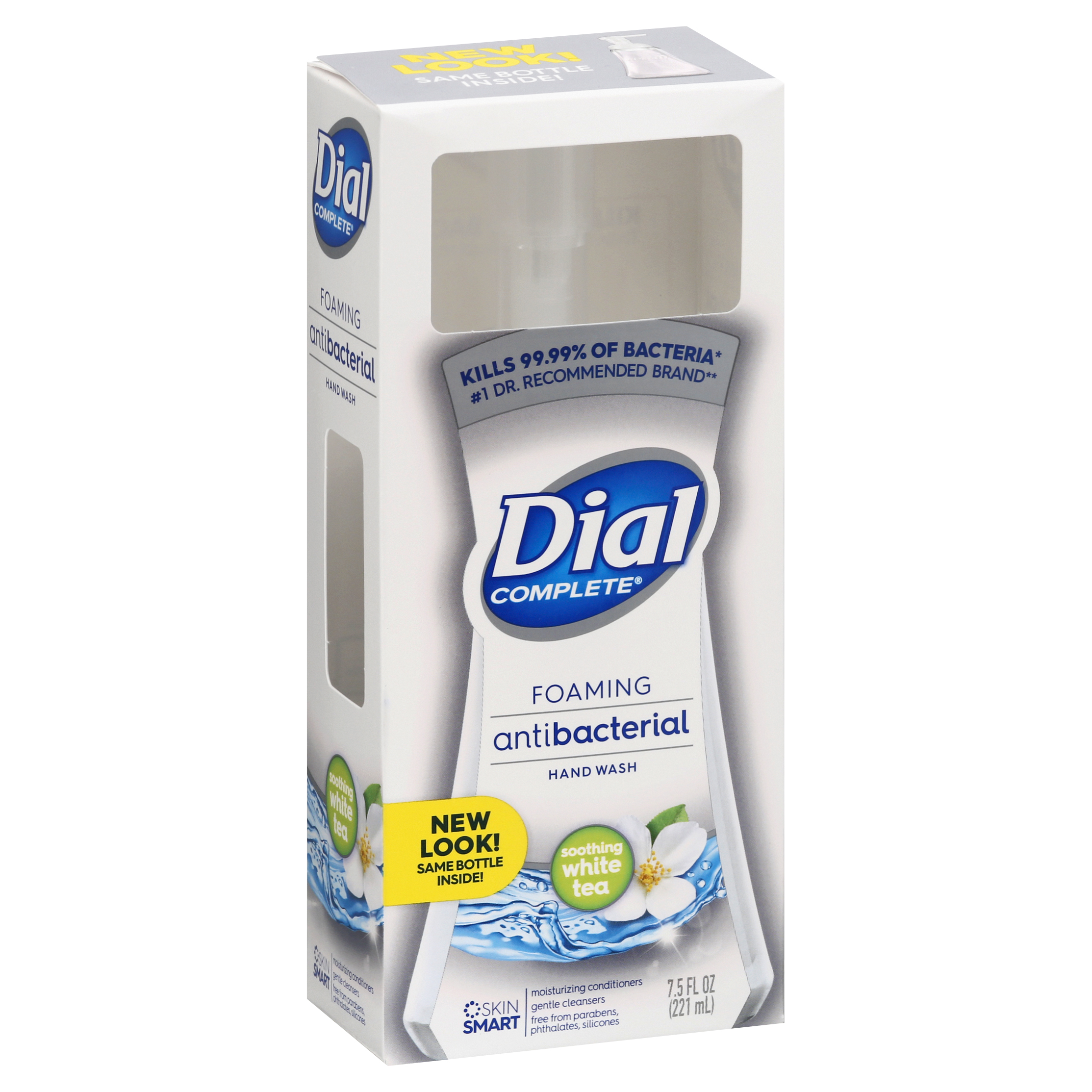 Dial Complete Soothing White Tea Foaming Antibacterial Hand Wash 7.5 fl. oz. Bottle