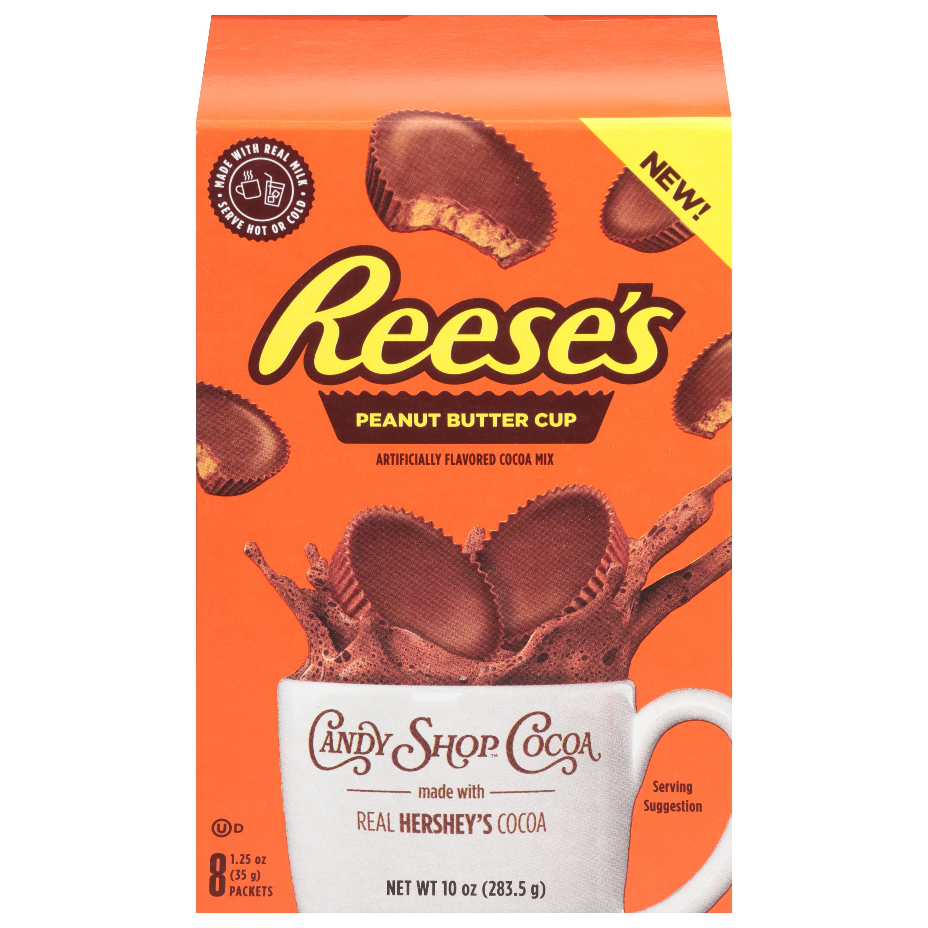 Reese's Peanut Butter Cup Cocoa Mix 8 - 1.25 oz Packets