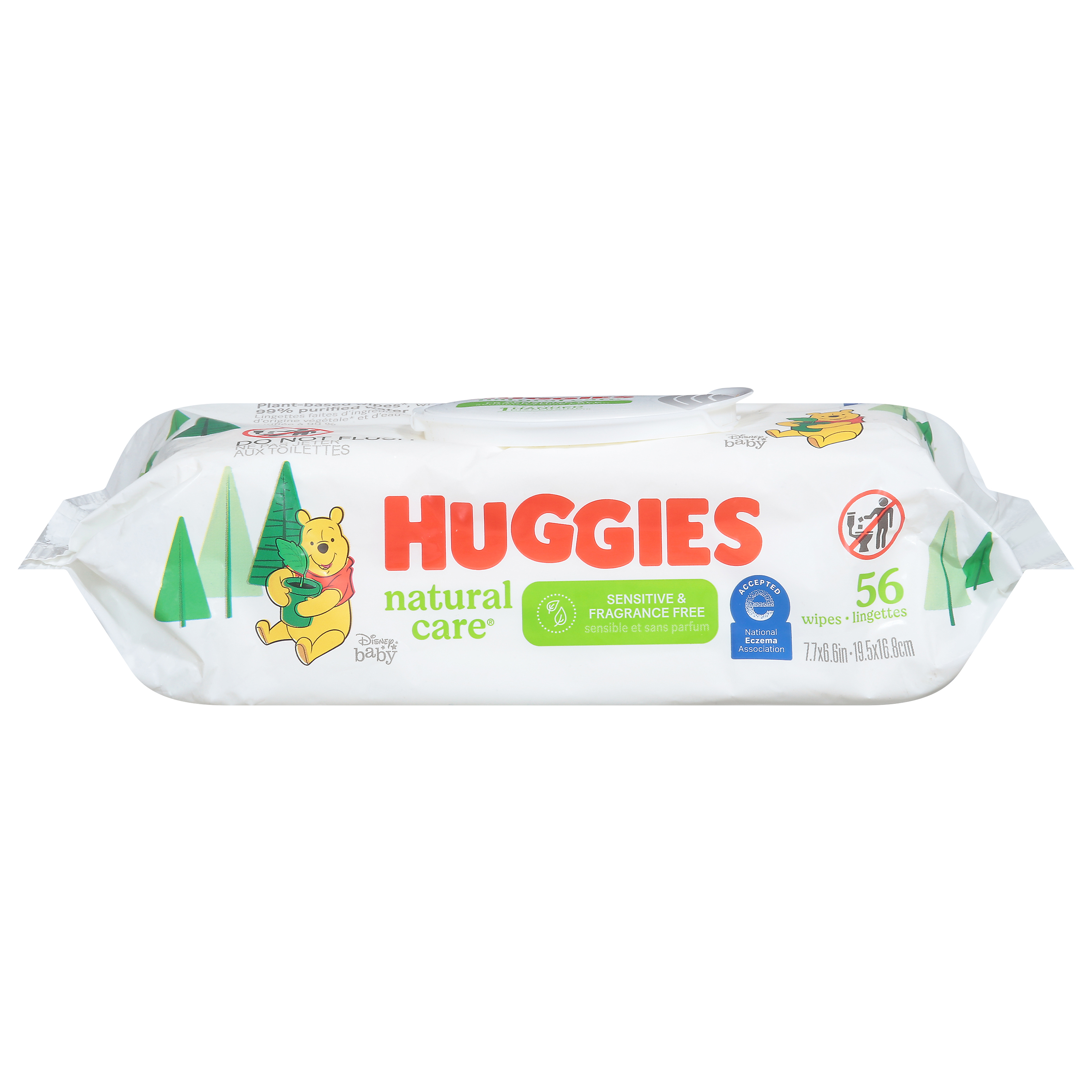 Huggies Natural Care Plant-Based Wipes 56 ea
