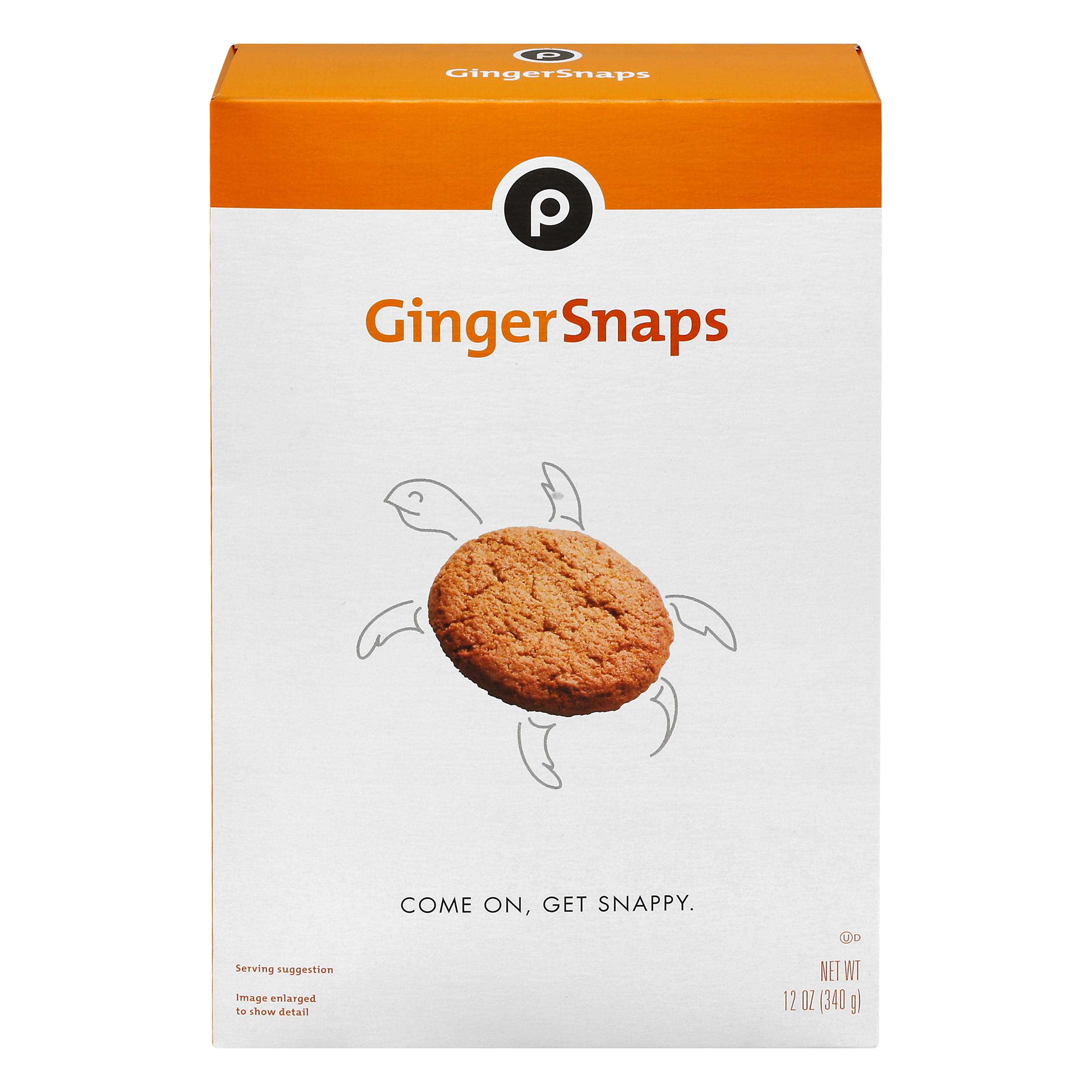 Publix Ginger Snaps 12.0 oz BOX