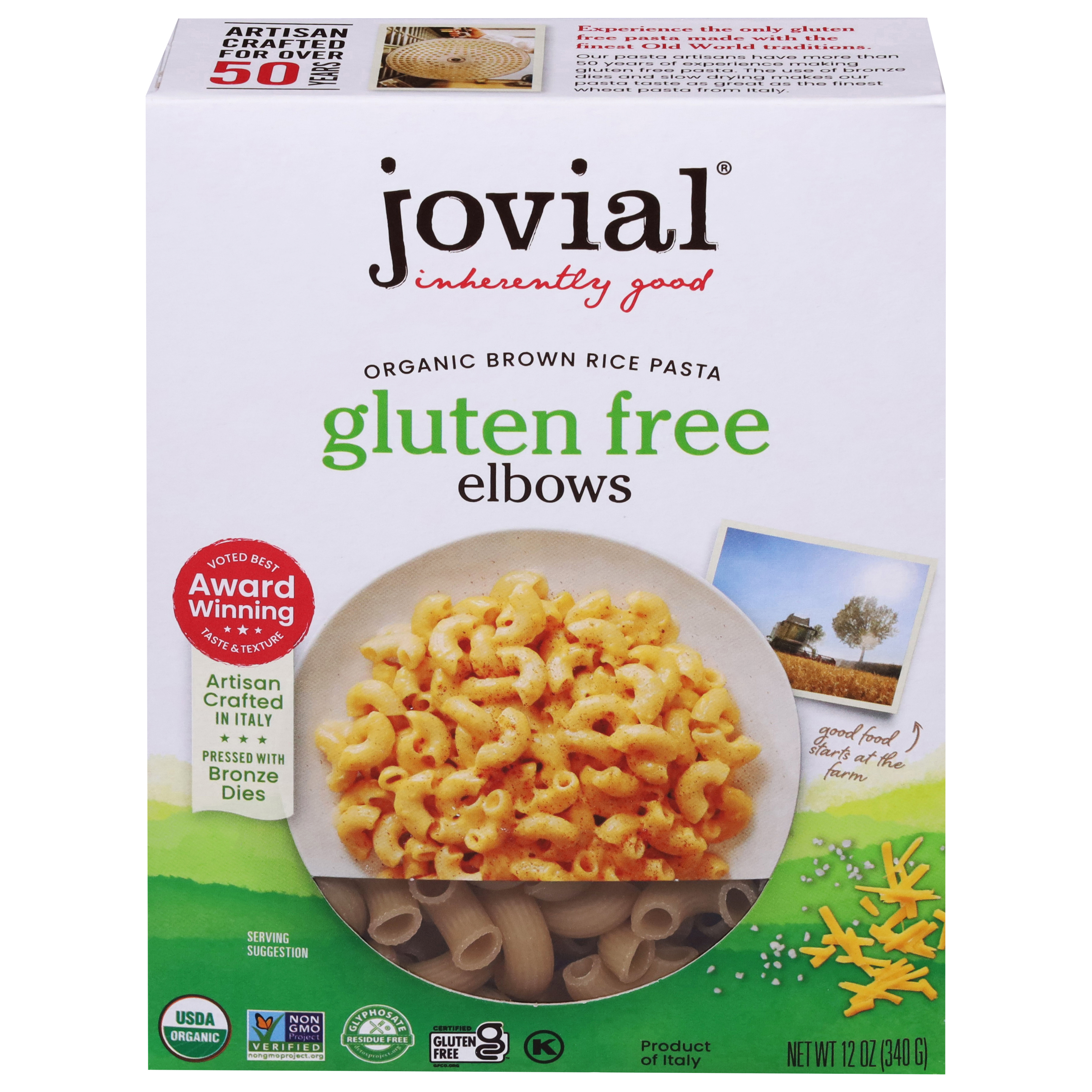 Jovial Gluten Free Elbows