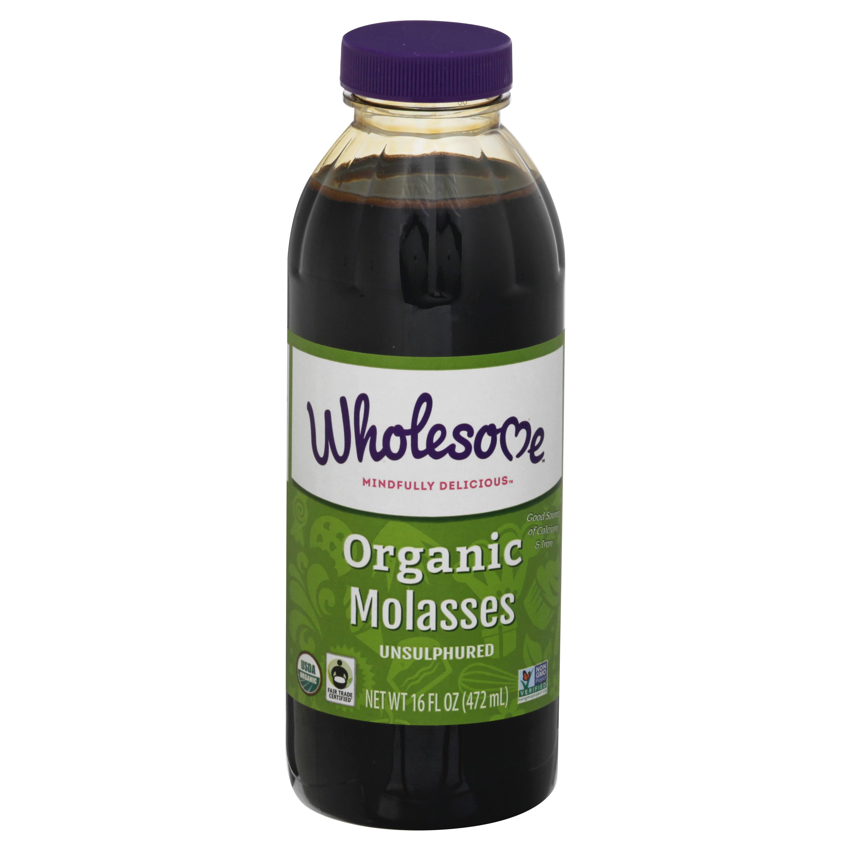 Wholesome Organic Unsulphured Molasses
