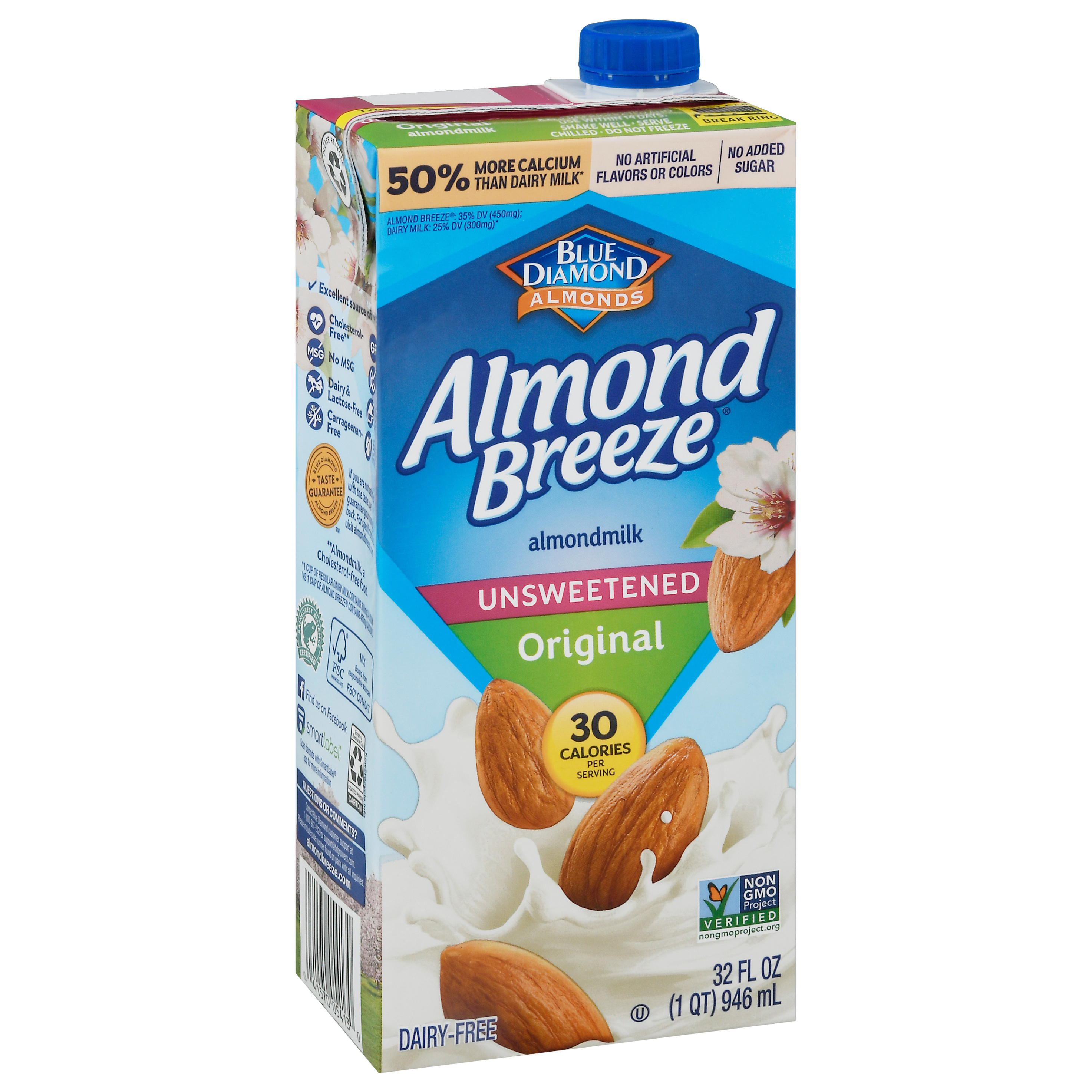 Almond Breeze Unsweetened Original Almondmilk