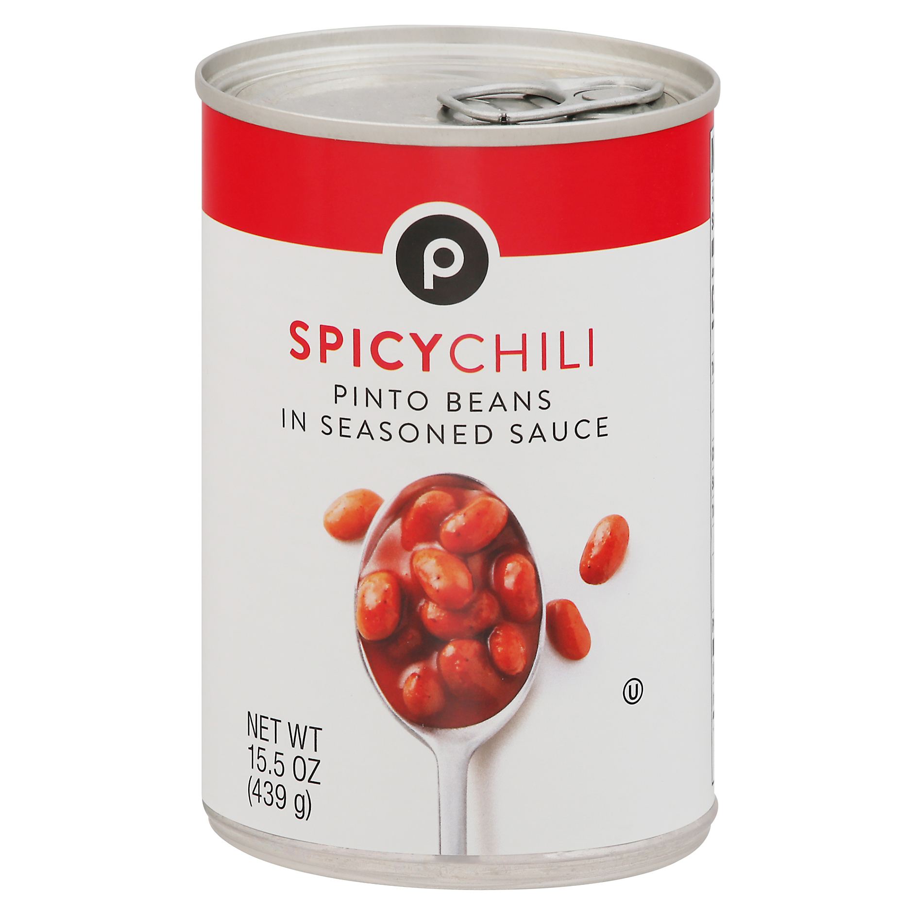 Publix Spicy Chili Pinto Beans in Seasoned Sauce 15.5 oz