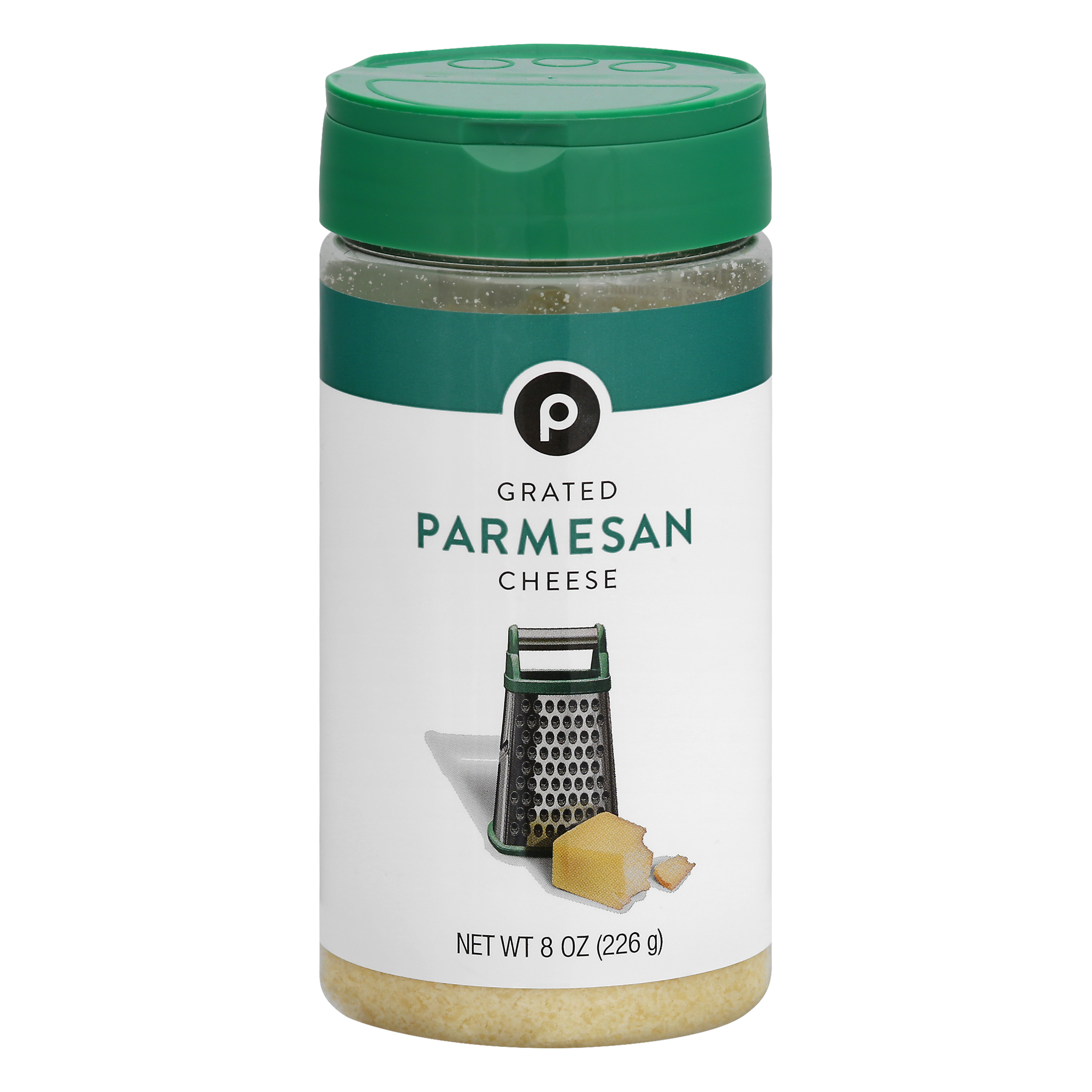 Publix Grated Parmesan Cheese 8 oz JAR