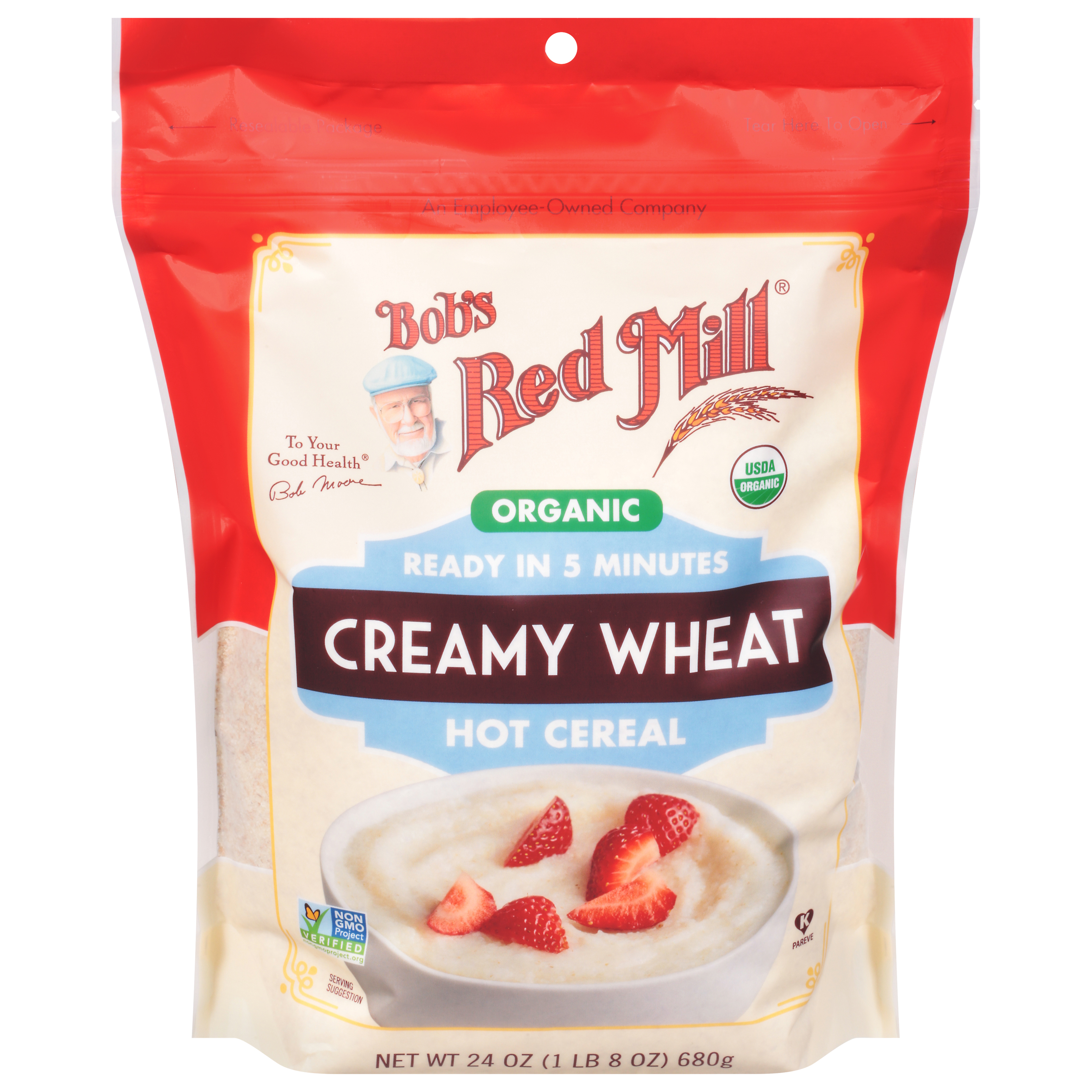 Bob's Red Mill Organic Creamy Wheat Hot Cereal