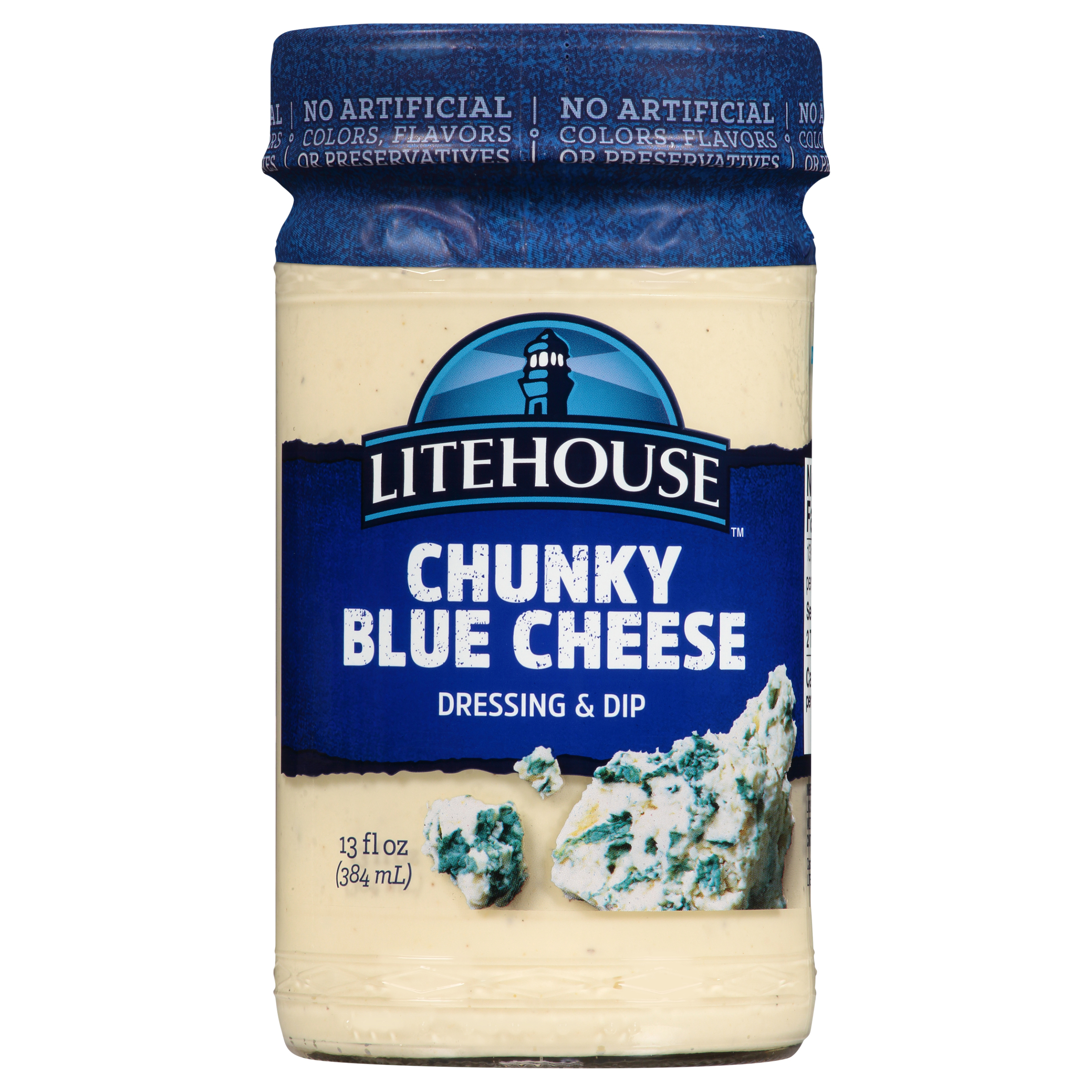 Litehouse™ Chunky Blue Cheese Dressing & Dip 13 fl. oz. Jar