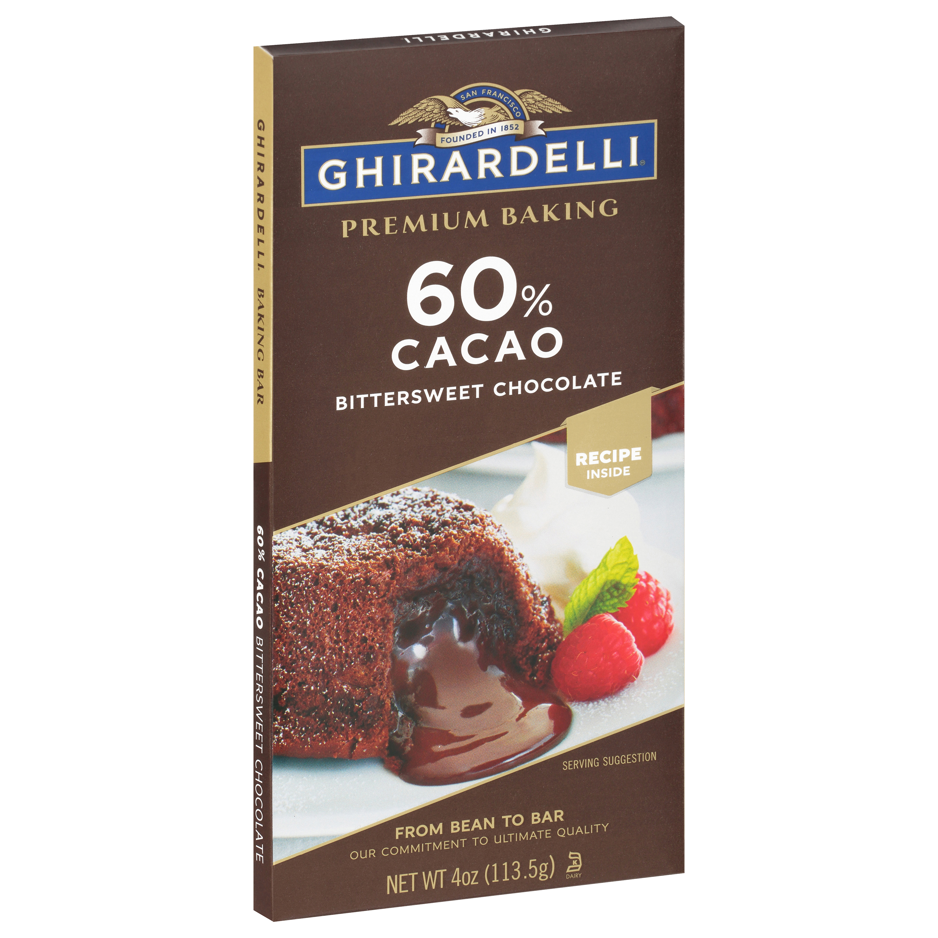 Ghirardelli 60% Cacao Bittersweet Chocolate Baking Bar