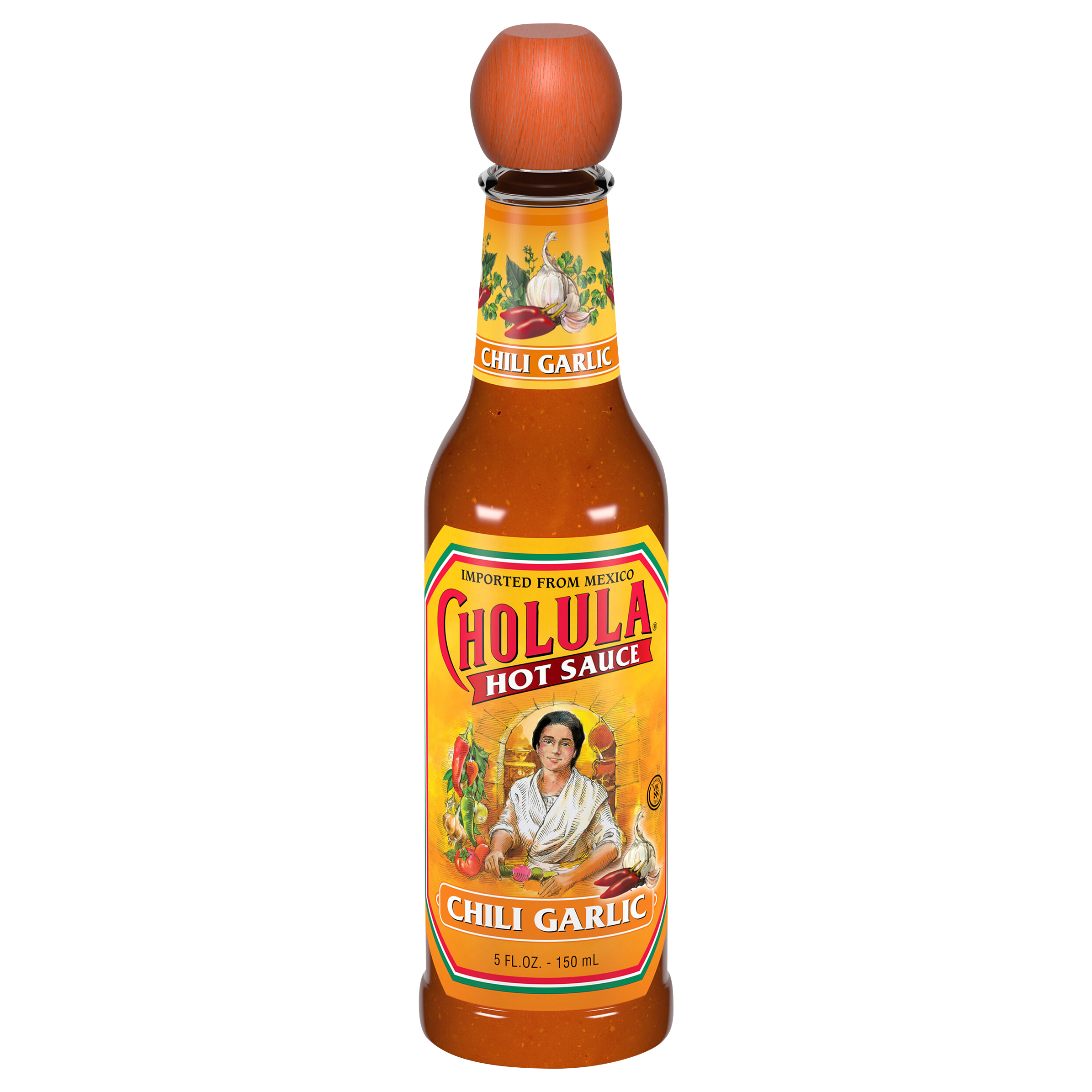 Cholula Chili Garlic Hot Sauce,
