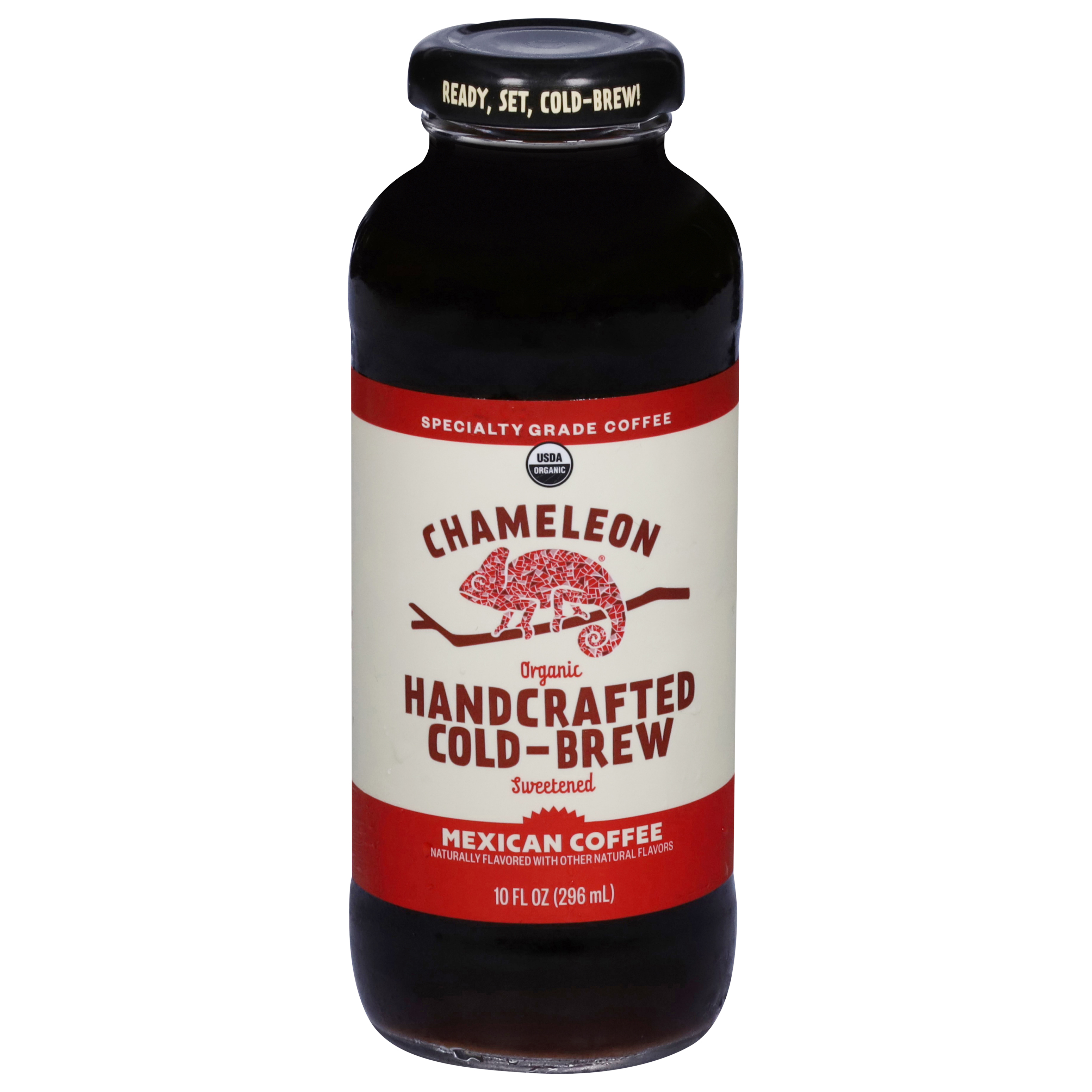 Chameleon Organic Sweetened Handcrafted Cold-Brew Mexican Coffee
