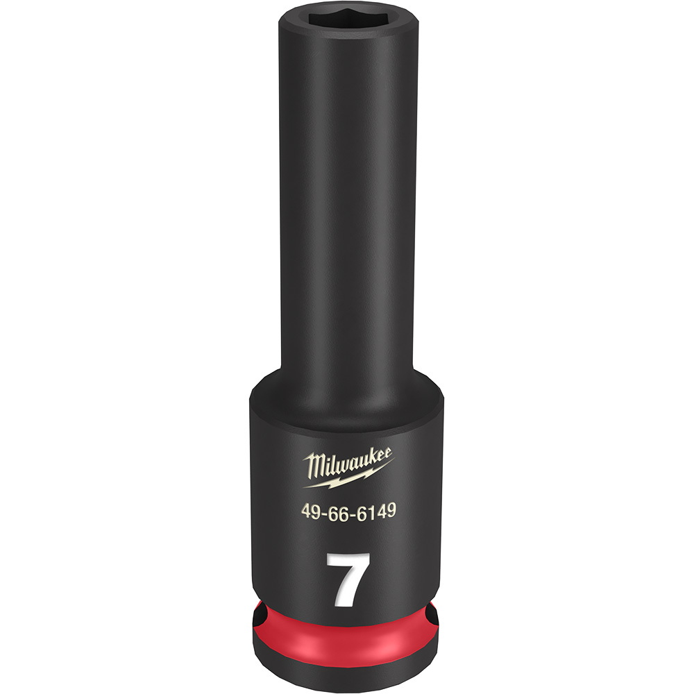 SHOCKWAVE Impact Duty 3/8" Drive 7MM Deep 6 Point Socket