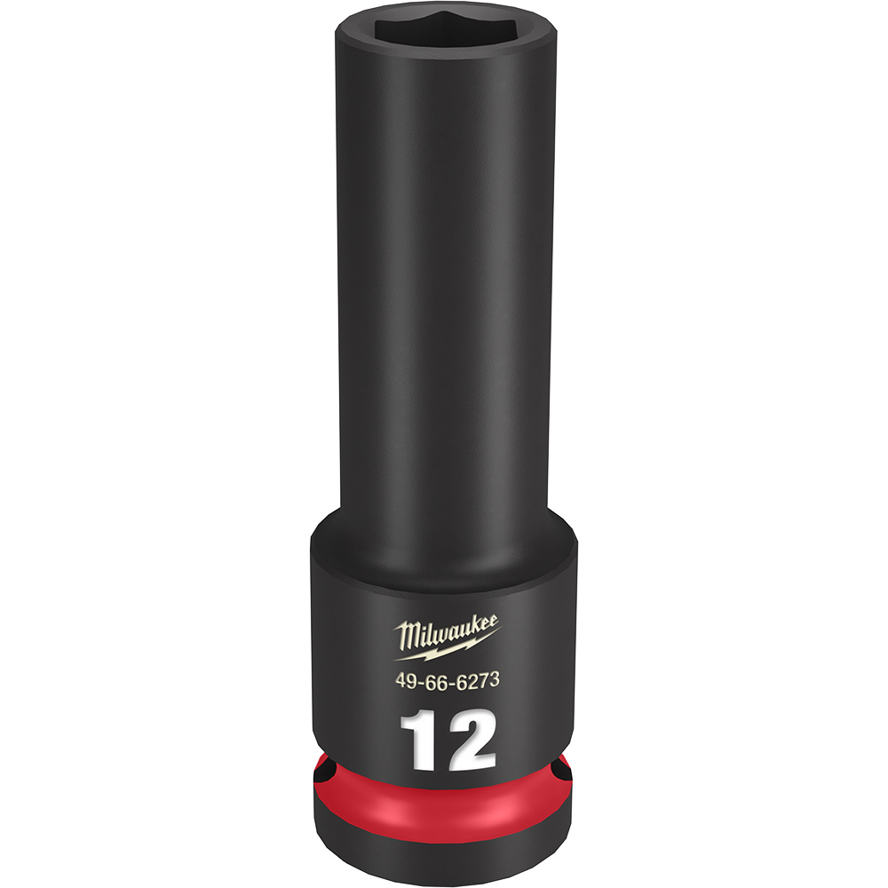SHOCKWAVE Impact Duty 1/2" Drive 12MM Deep 6 Point Socket