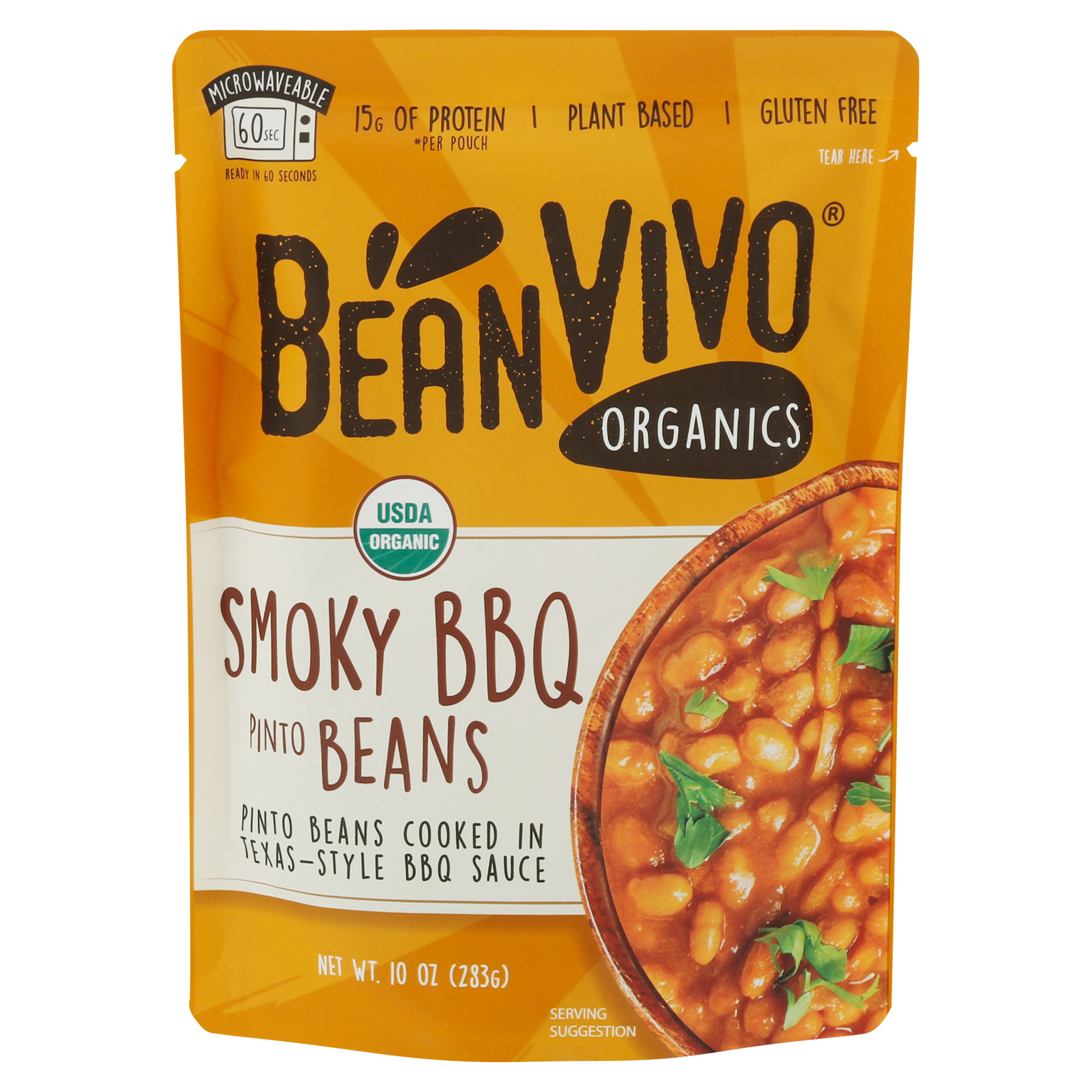BeanVivo Organics Smoky BBQ Pinto Beans