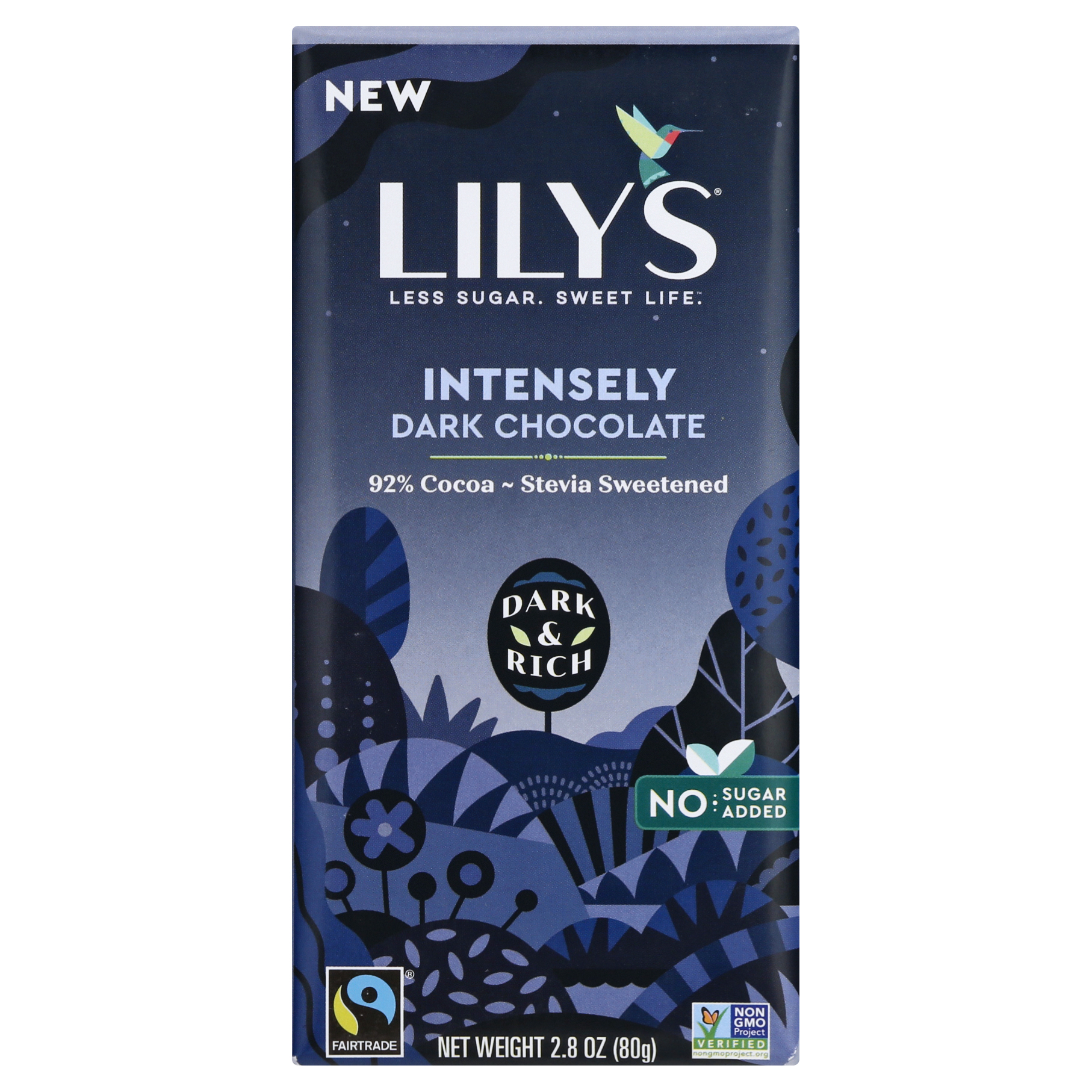 Lilys 92% Cocoa Intensely Dark Chocolate