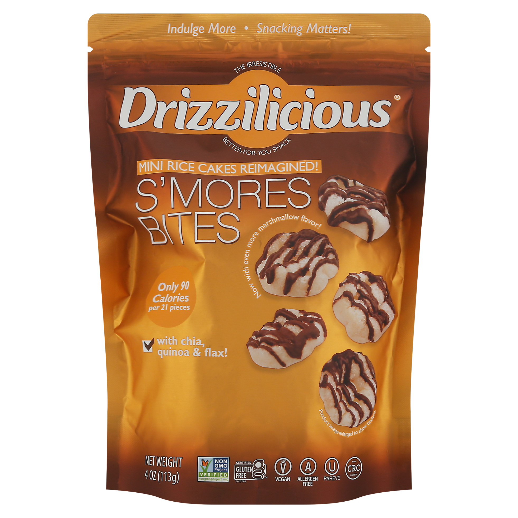Drizzilicious S'mores Bites
