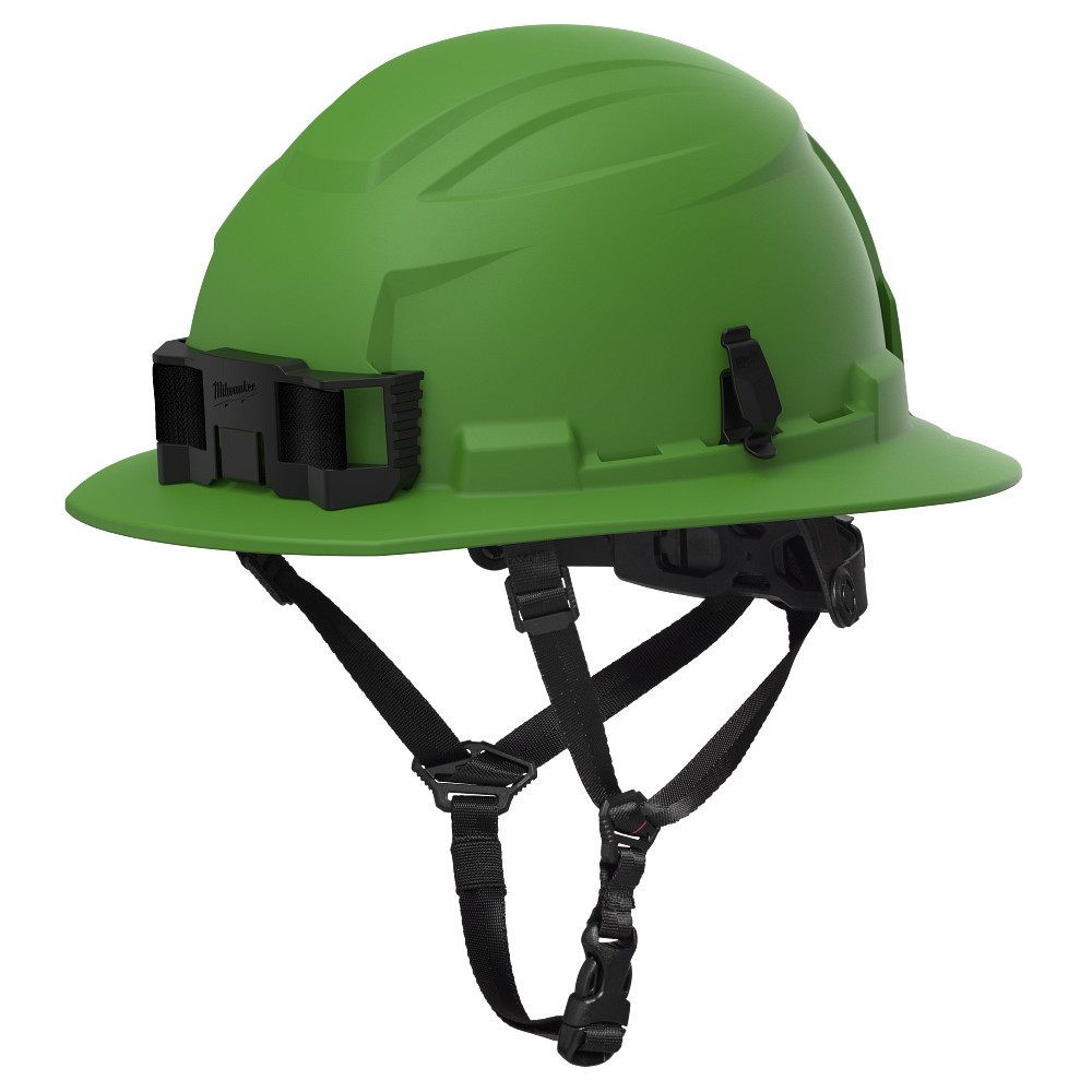 Product image for MILW 48-73-1691 GRN FULL BRIM HLMT