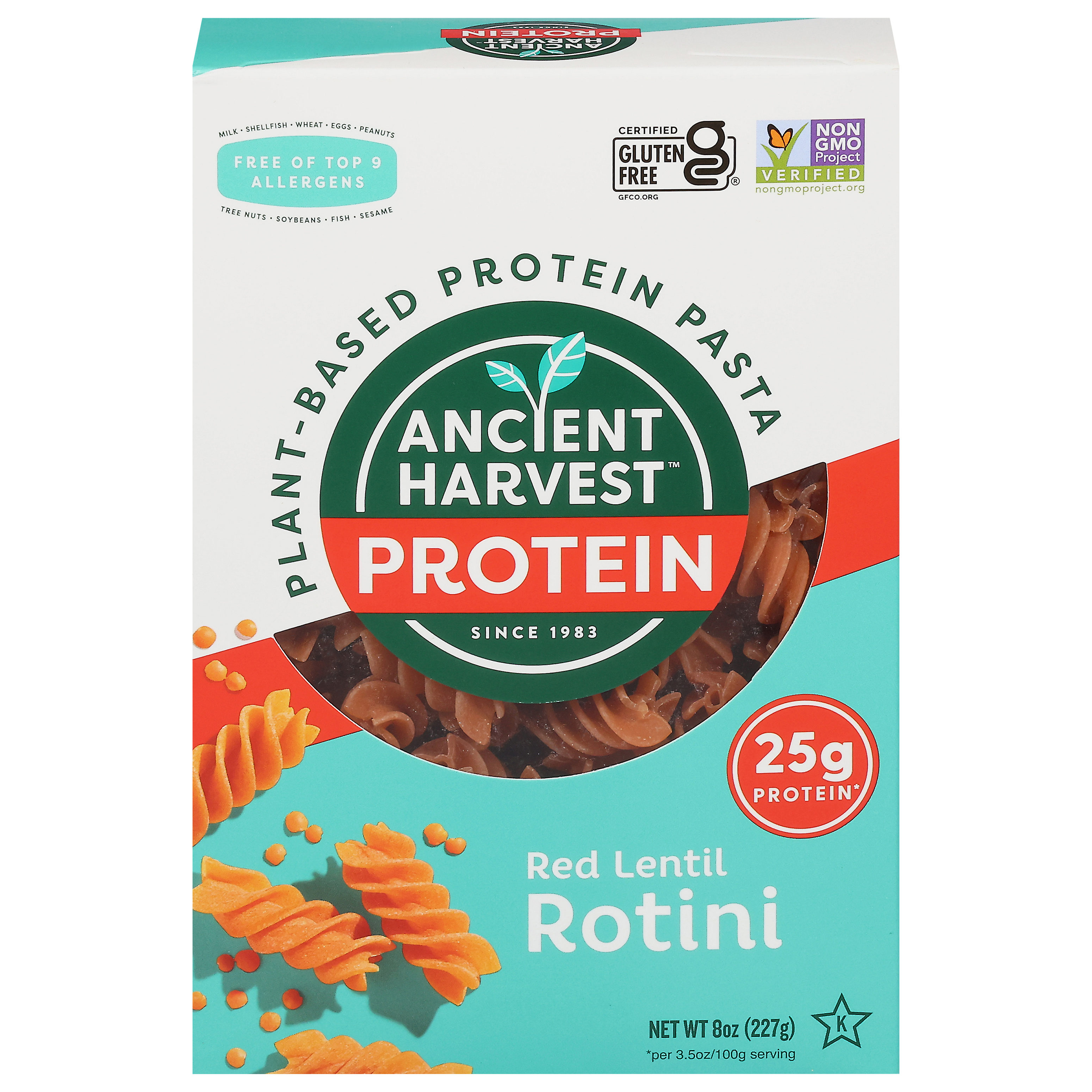 Ancient Harvest Red Lentil Rotini