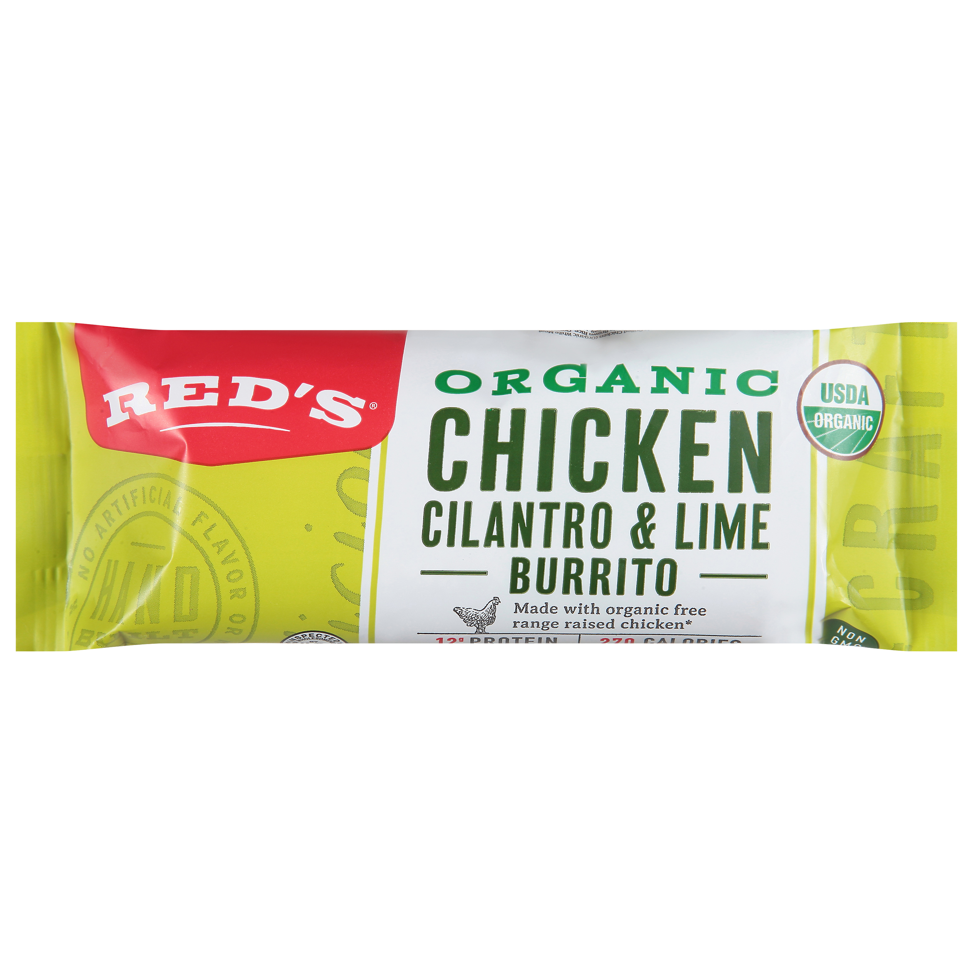Red's Organic Chicken, Cilantro & Lime Burrito