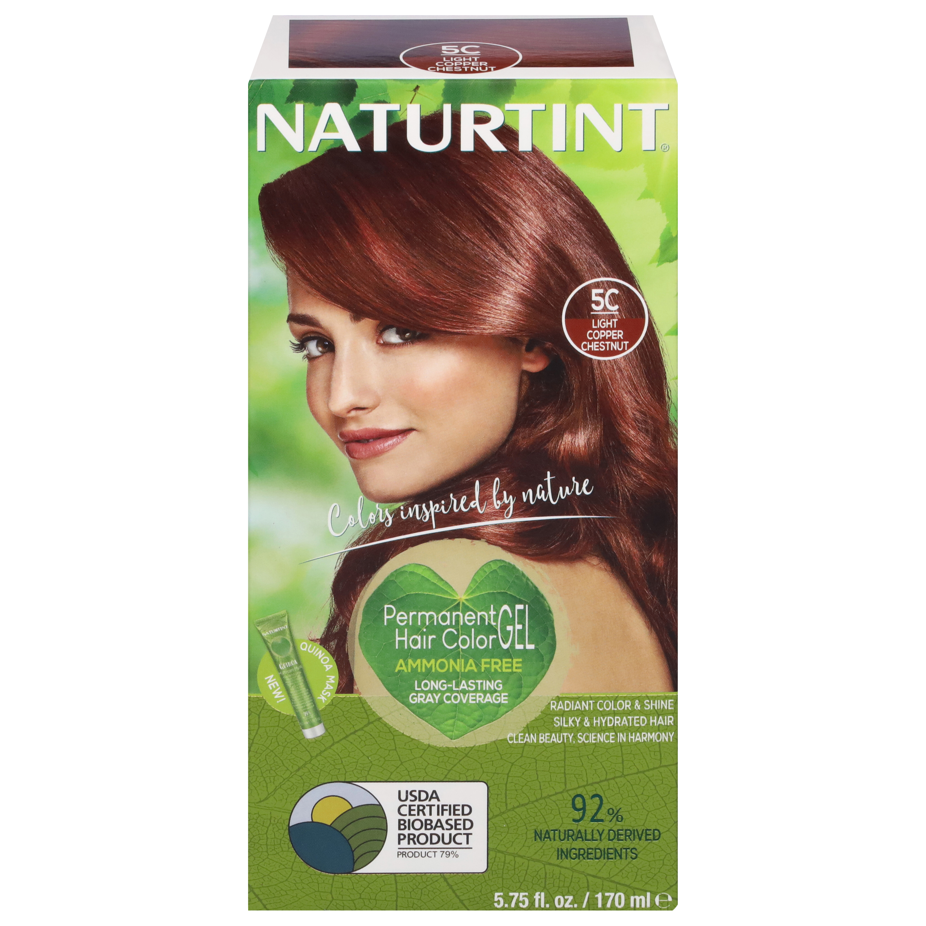 Naturtint 5C Ammonia Free Permanent Hair Color Gel