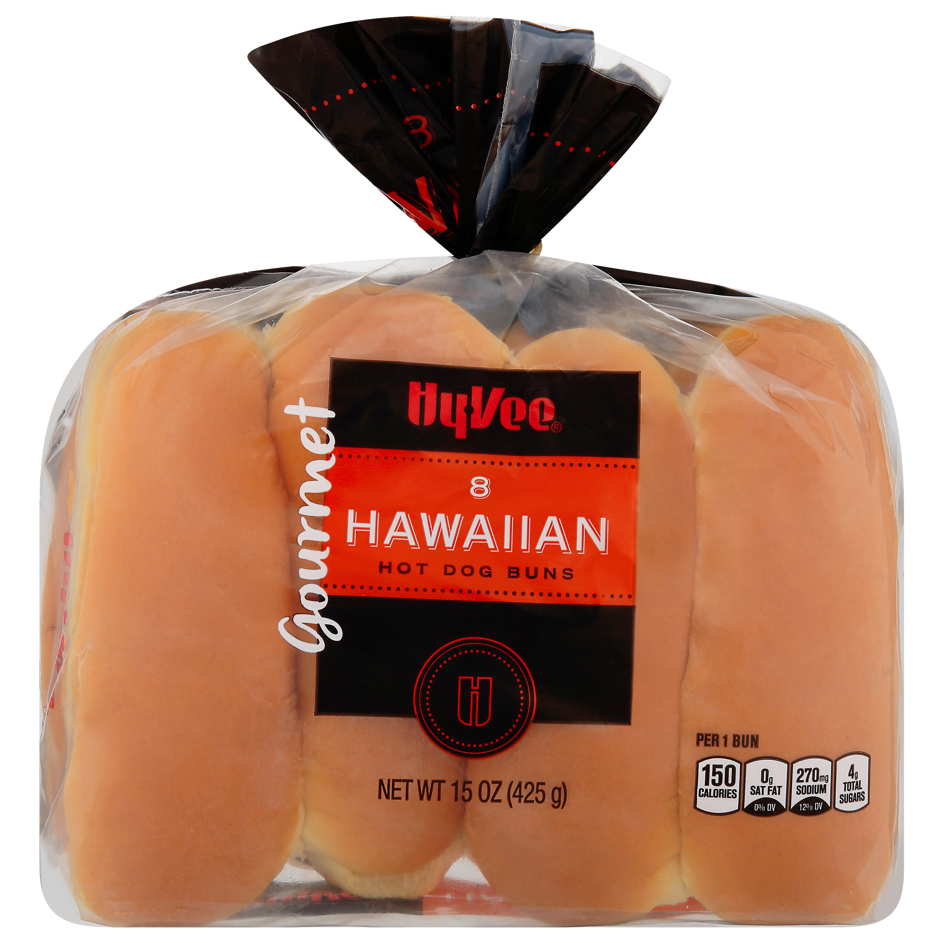 HyVee Gourmet Hawaiian Hot Dog Buns 8 ea