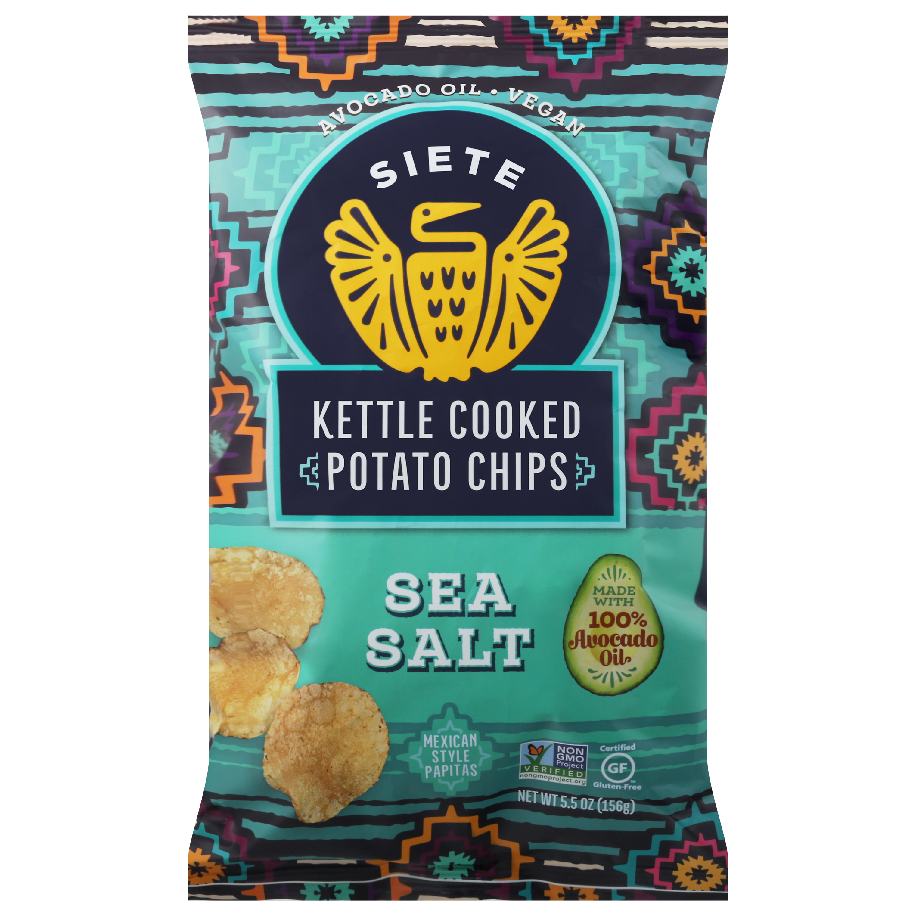 Siete Sea Salt Kettle Cooked Potato Chips