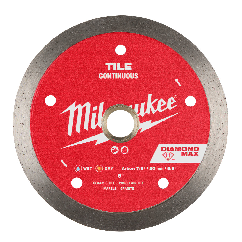 5" DIAMOND MAX Continuous, Tile Diamond Blade