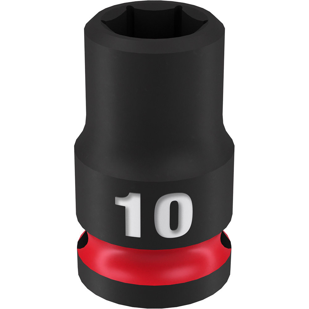 SHOCKWAVE Impact Duty 3/8" Drive 10MM Standard 6 Point Socket