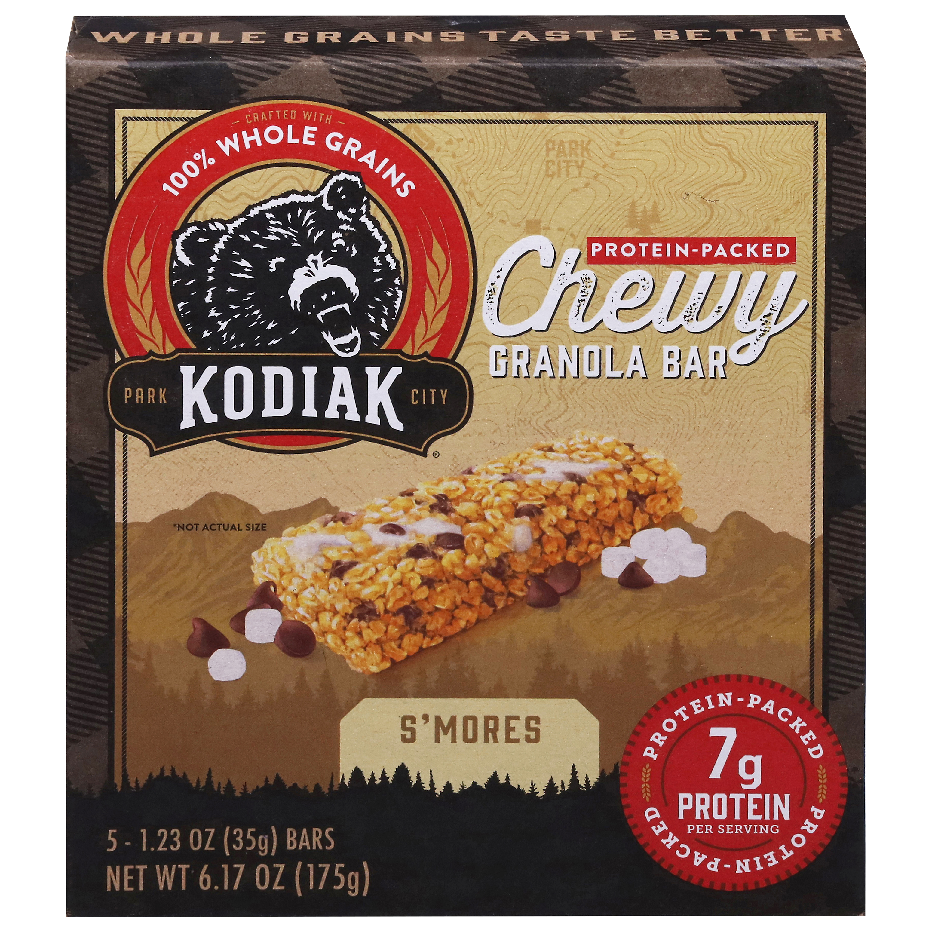 Kodiak Chewy S'mores Granola Bars