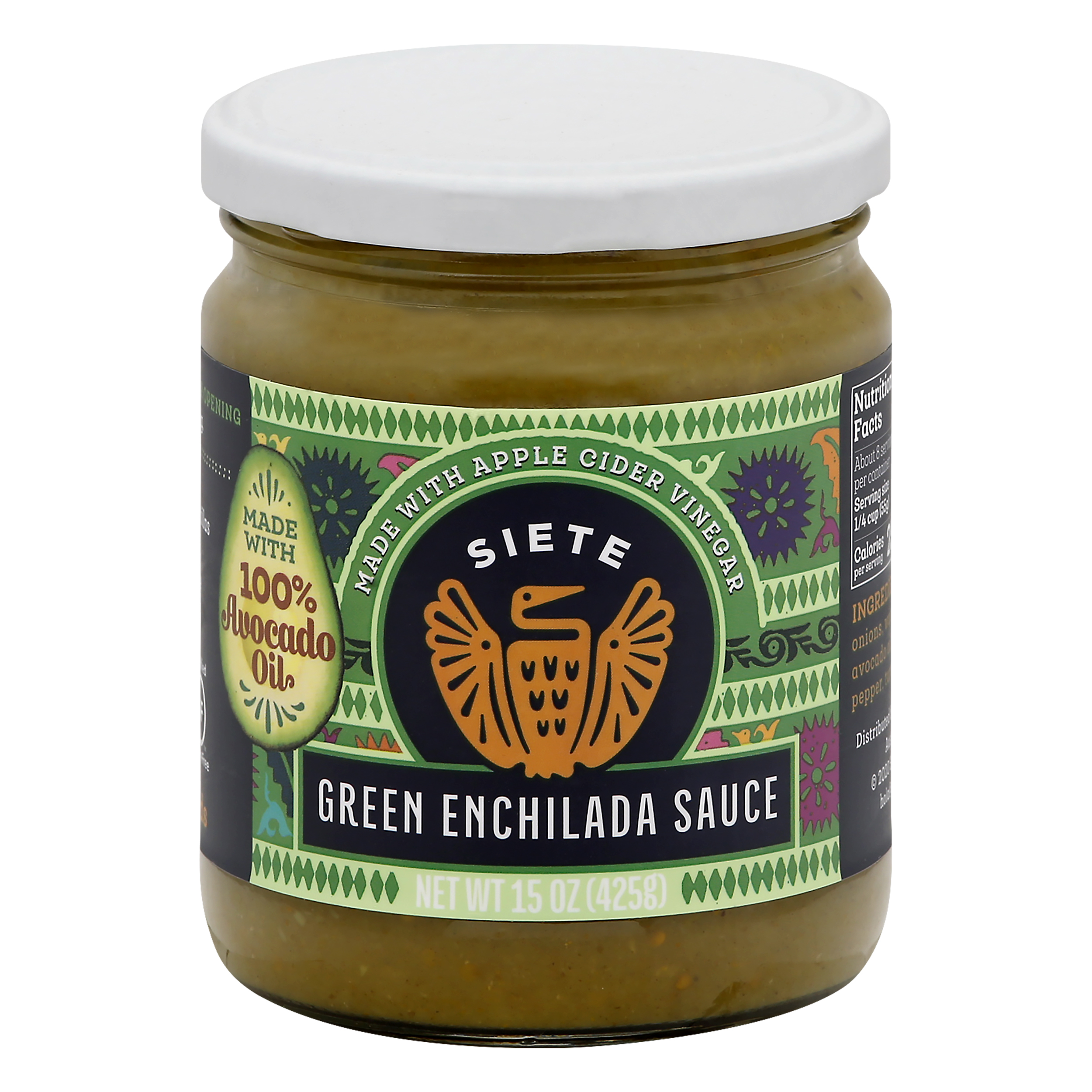 Siete Green Enchilada Sauce